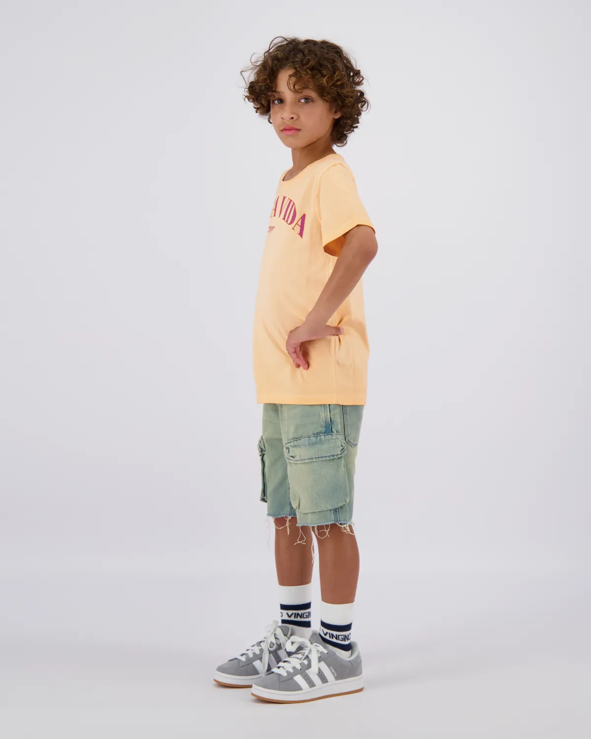 Jungen T-shirt Haruto | Orange