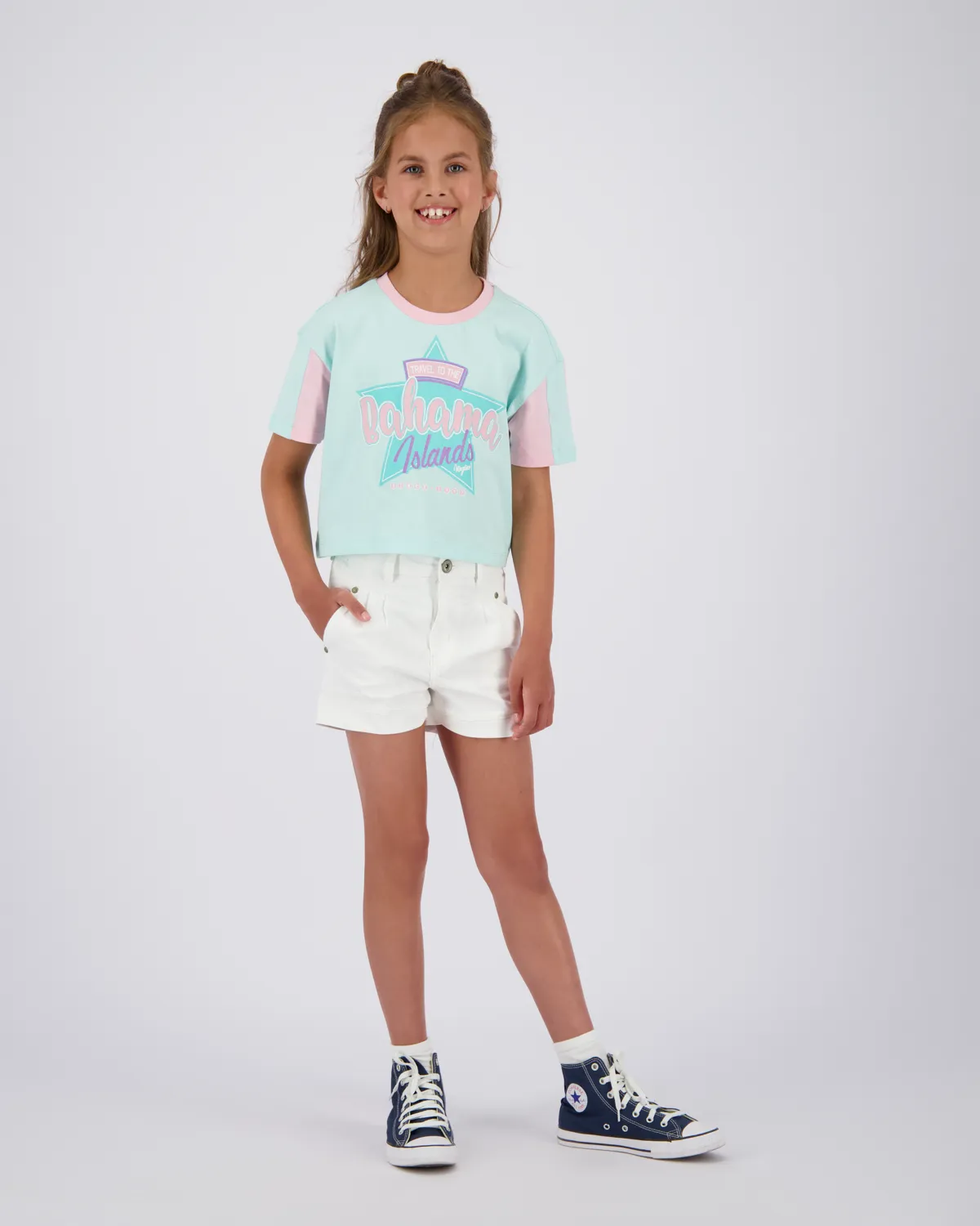 Mädchen T-shirt Hannelijn | Blau