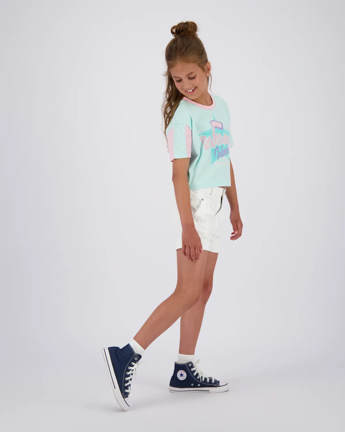 Mädchen T-shirt Hannelijn | Blau