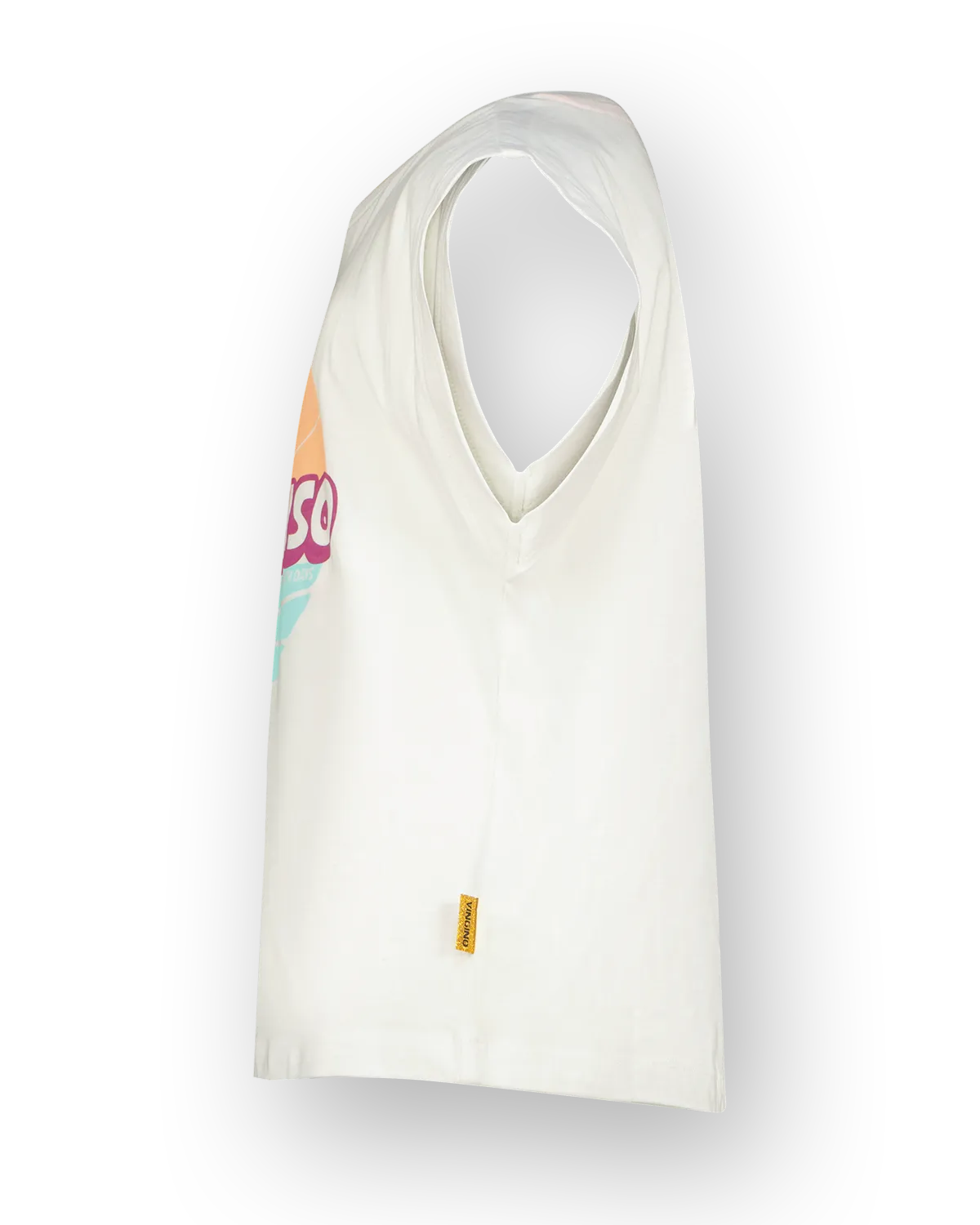 Mädchen Sleeveless T-shirt Henja | Weiß