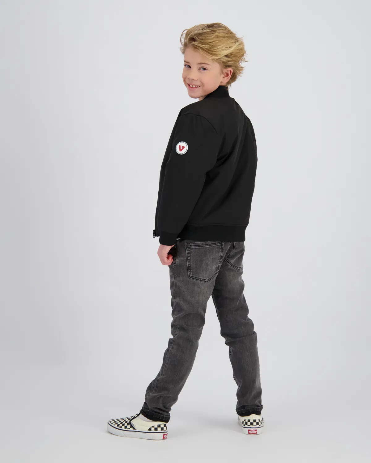 Jungen Jacket outdoor Tommie | Schwarz