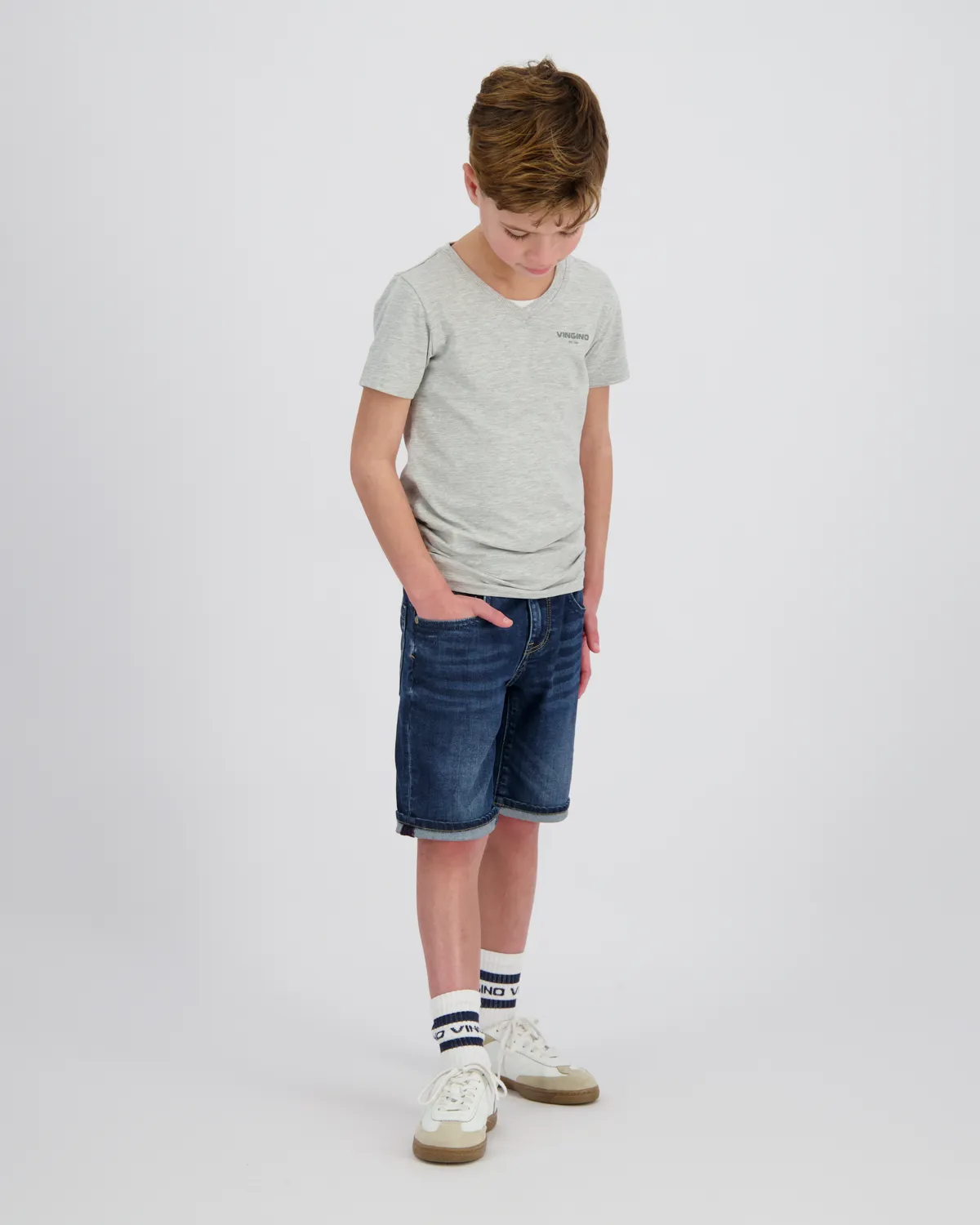T-shirt Basic-V-neck