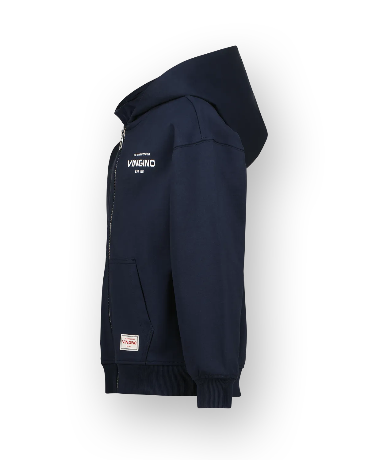 Jungen Vest Basic-Vest | Blau