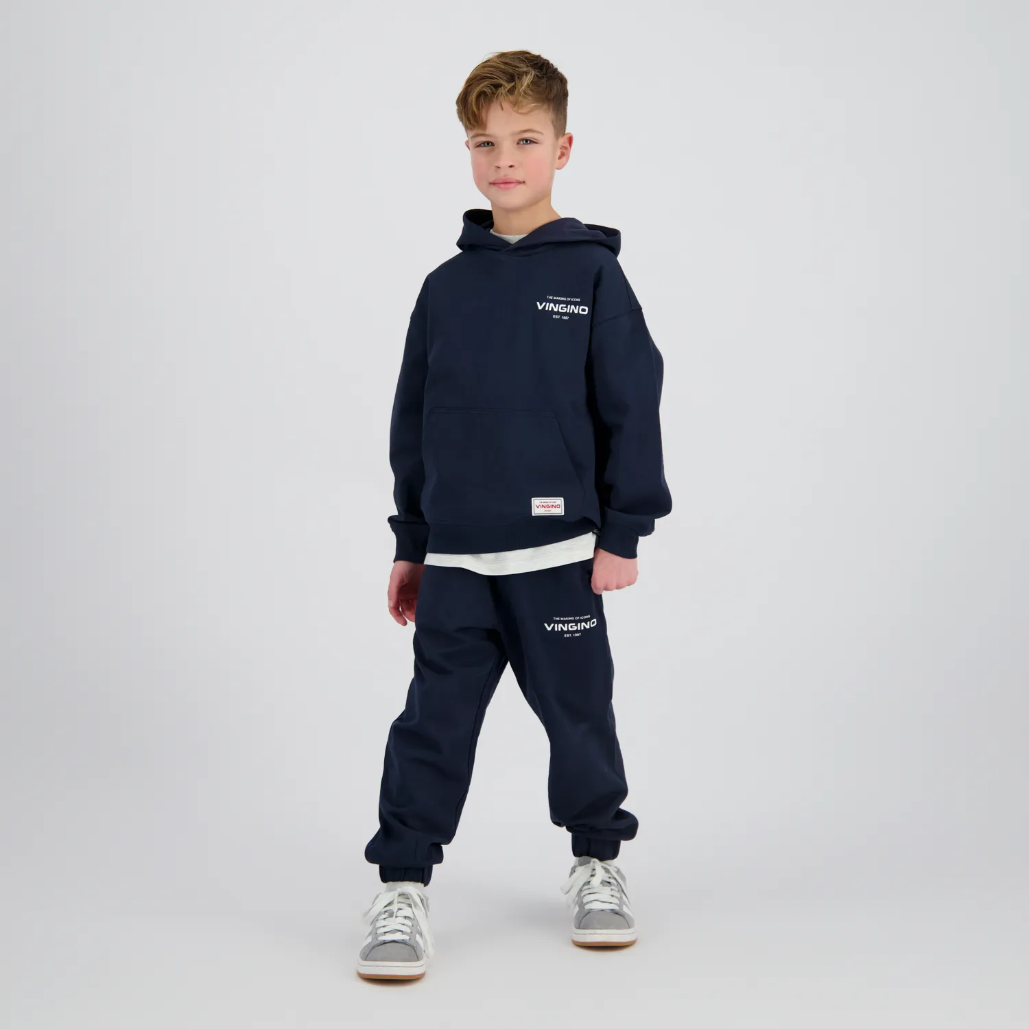 Jungen Pants Basic-Pant | Blau