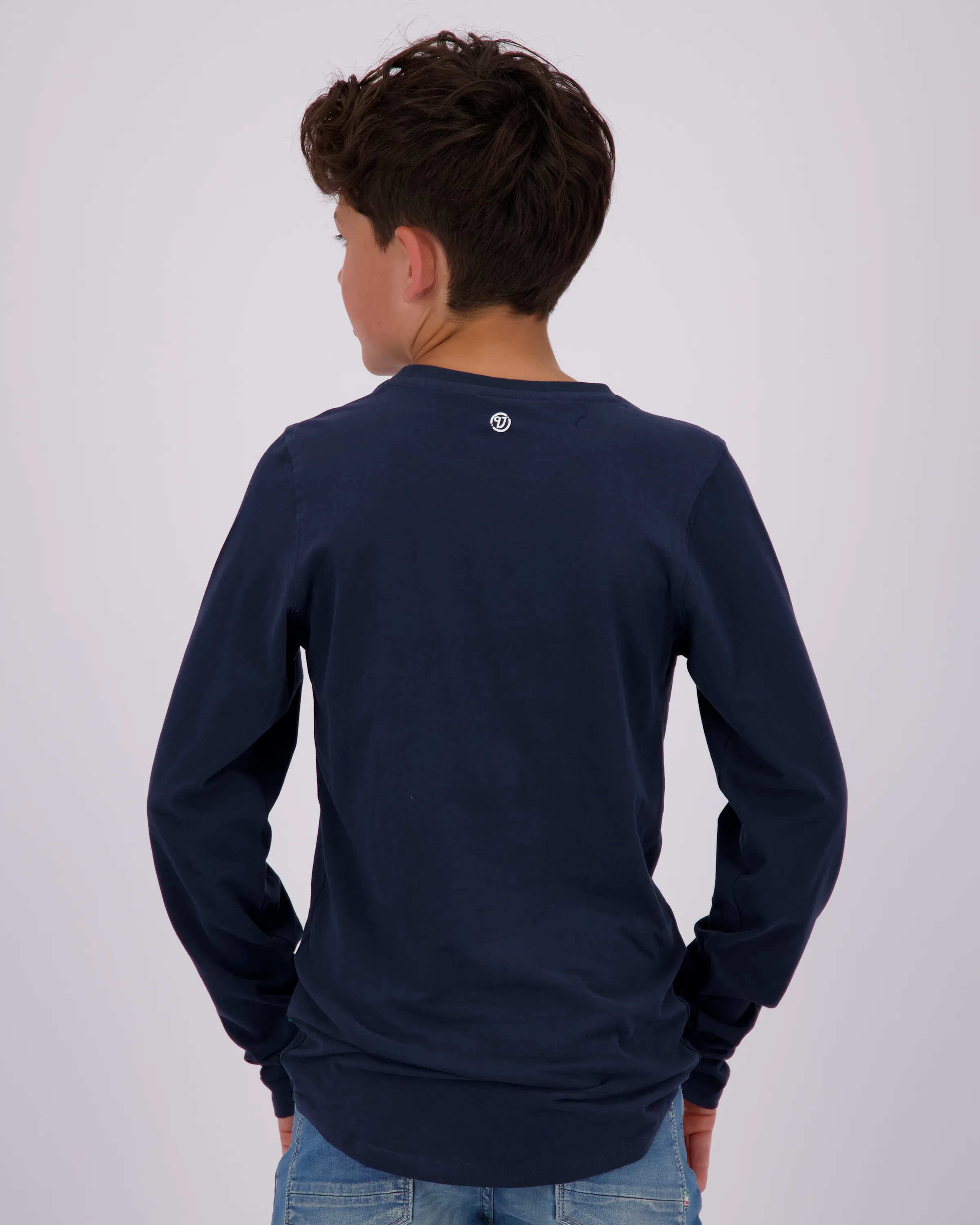 Jungen Classic logo Longsleeve | Blau