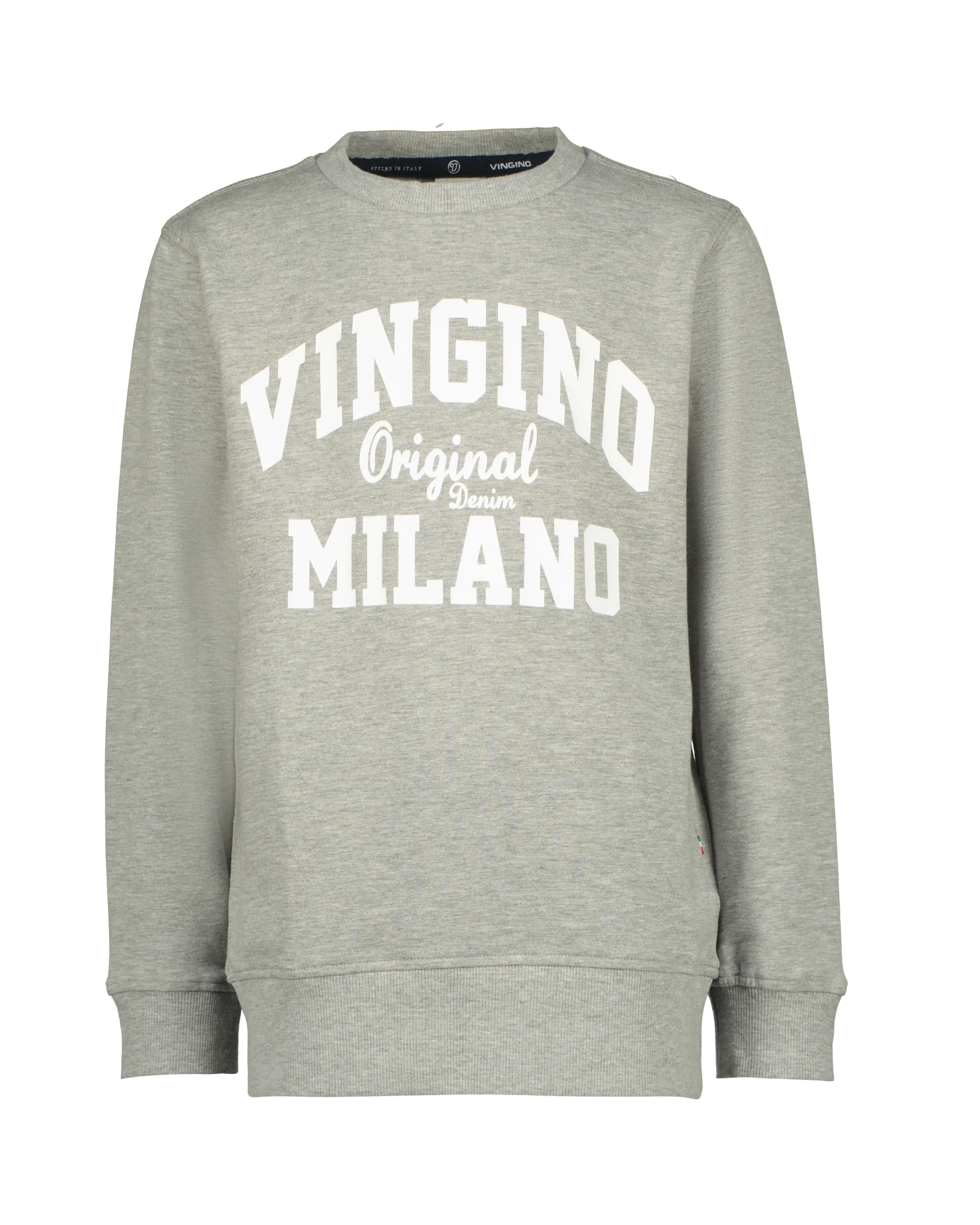 Jungen Classic crew logo kapuzenpullover | Grau