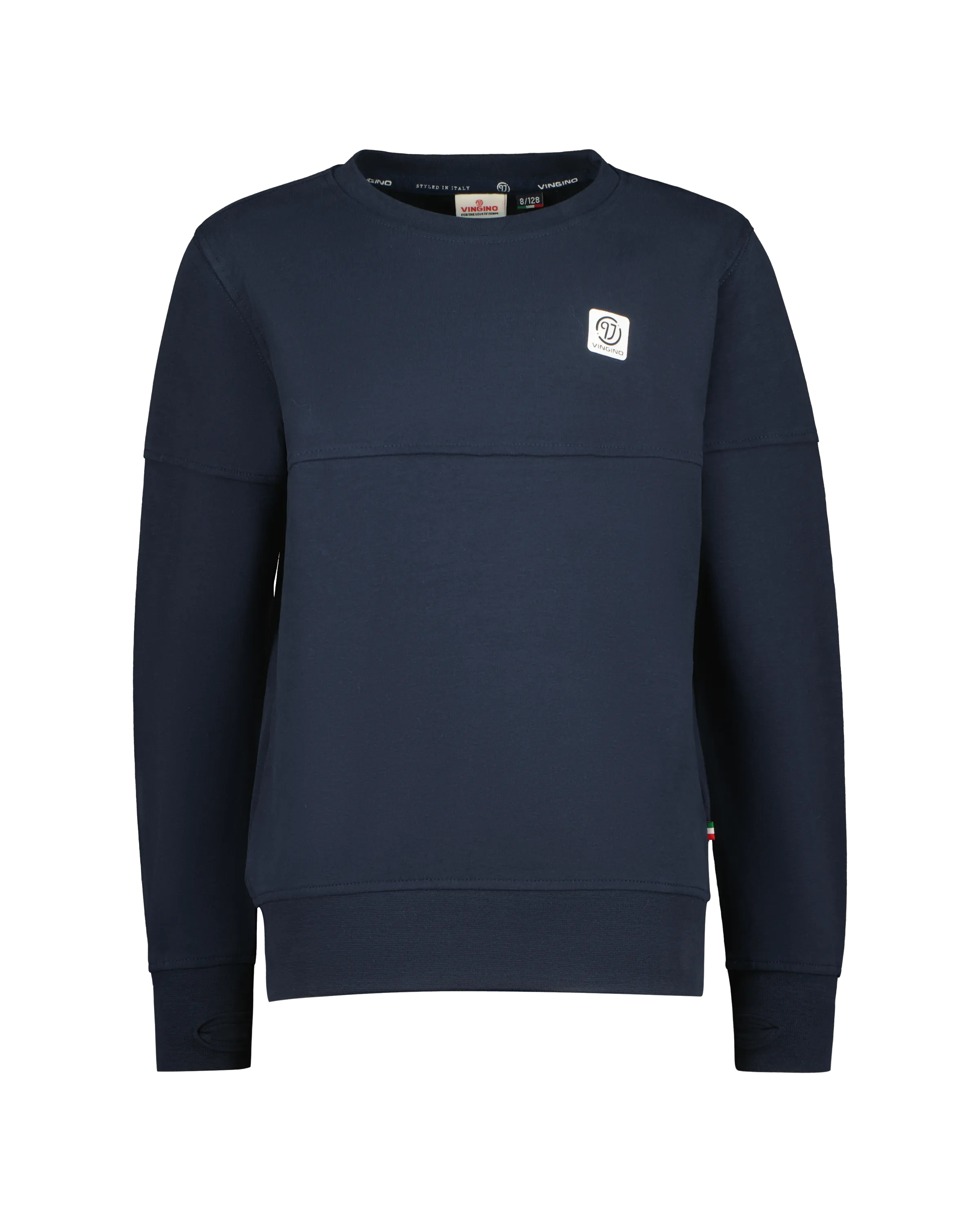 Jungen Crewneck basic logo sweatshirt | Blau
