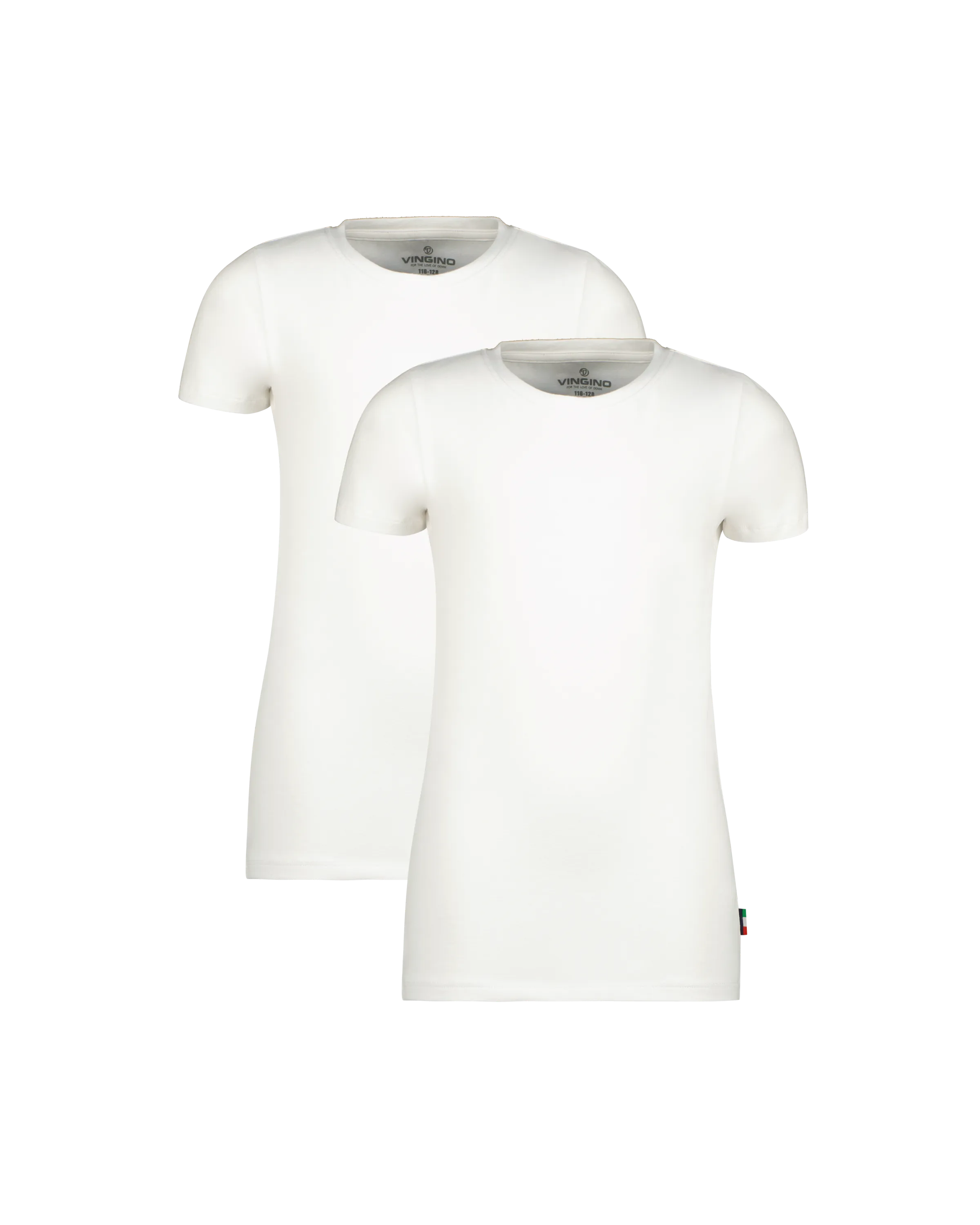 Jungen T-shirt 2 pack | Weiß