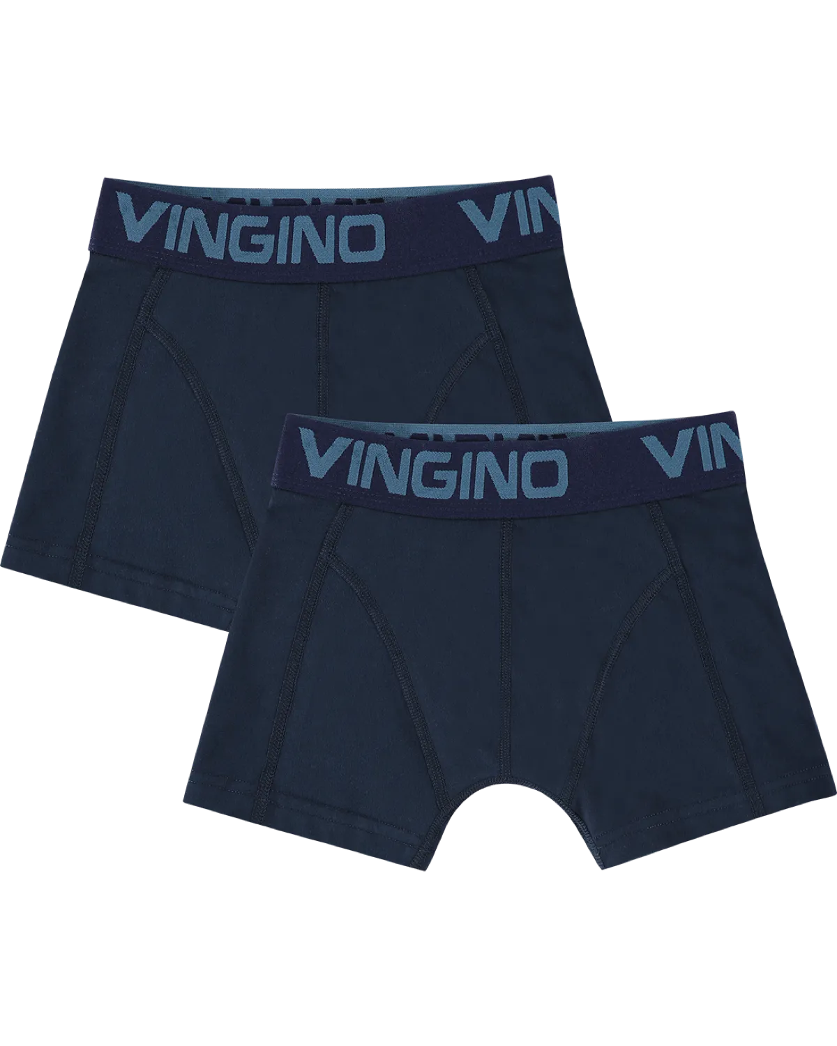 Jungen Short Under Pants Boys 2-Pack | Schwarz