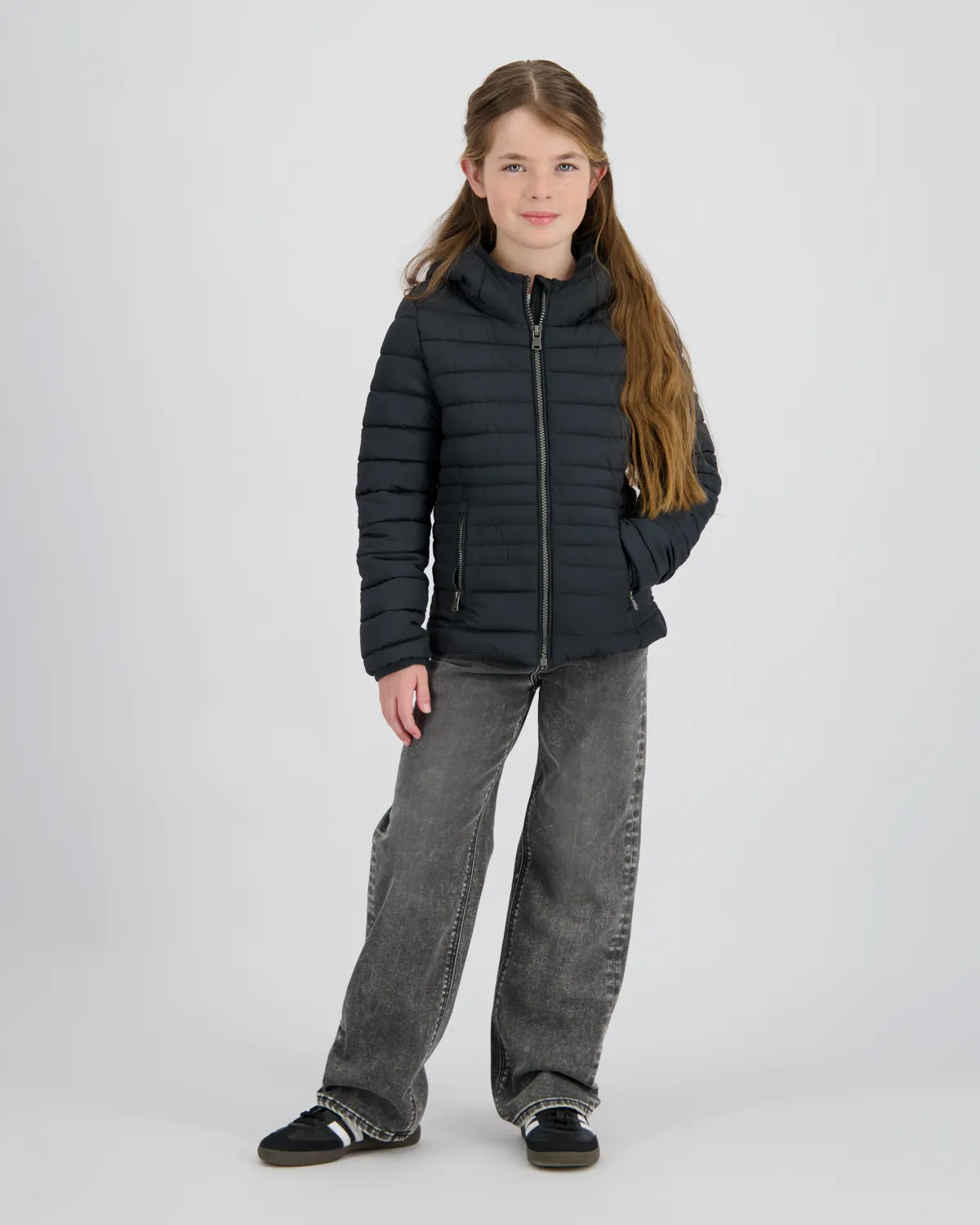 Mädchen Jacket outdoor Tyra | Schwarz