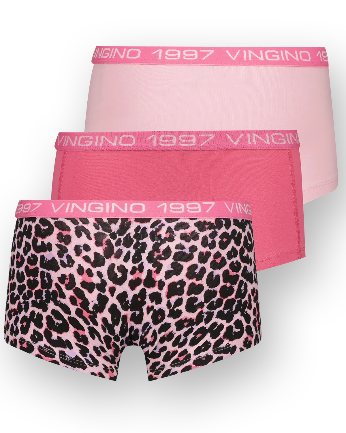 Mädchen Hipster 3pack | Rosa