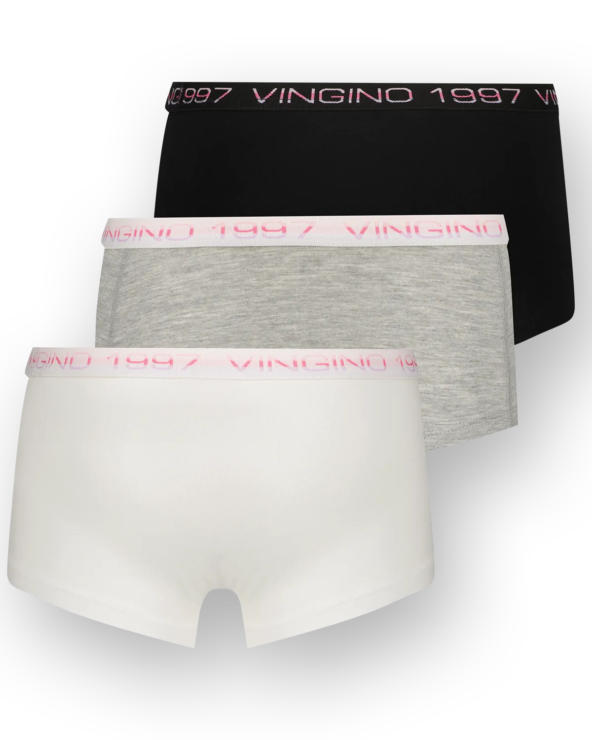Mädchen Hipster 3pack | Schwarz