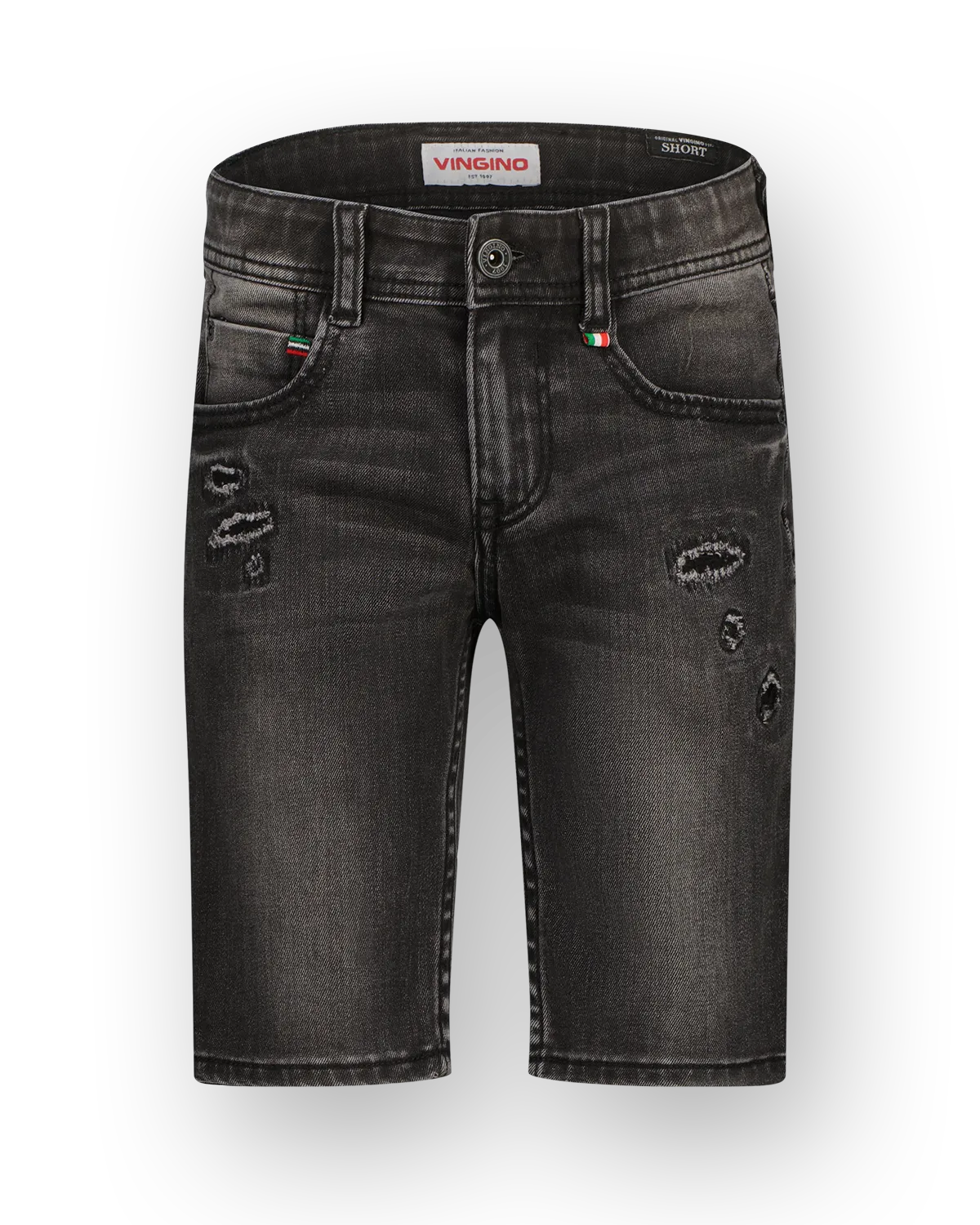 Jungen Shorts Curzio Damage | Grau