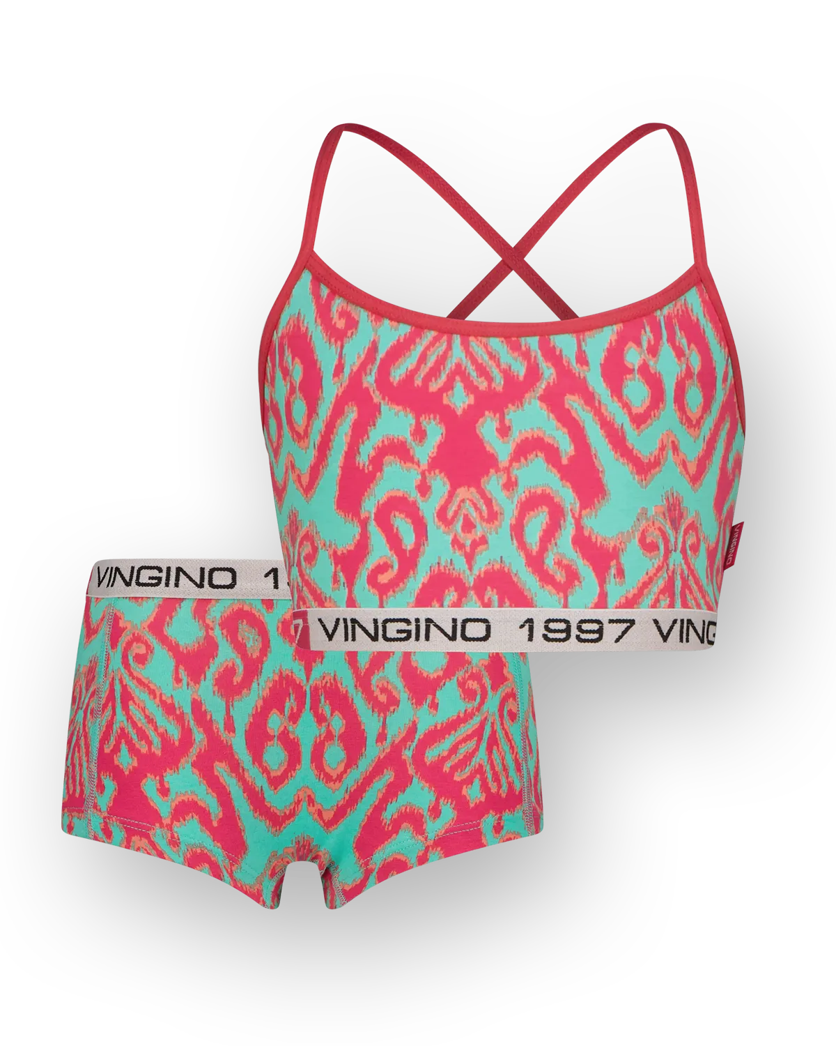 Mädchen Unterwäsche-Set G-SO25-4 print set | Rosa
