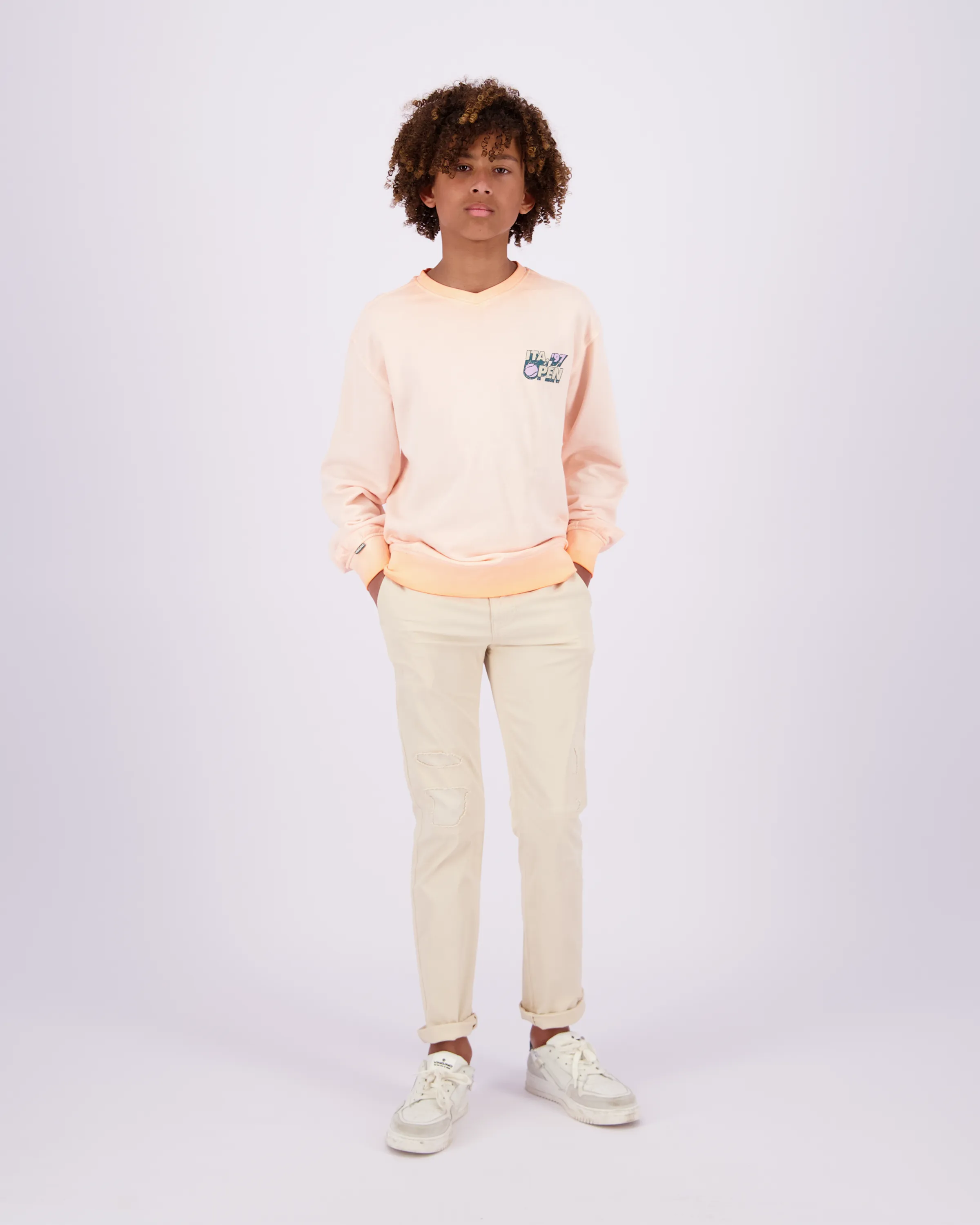 V-Neck Sweatshirt Neor
