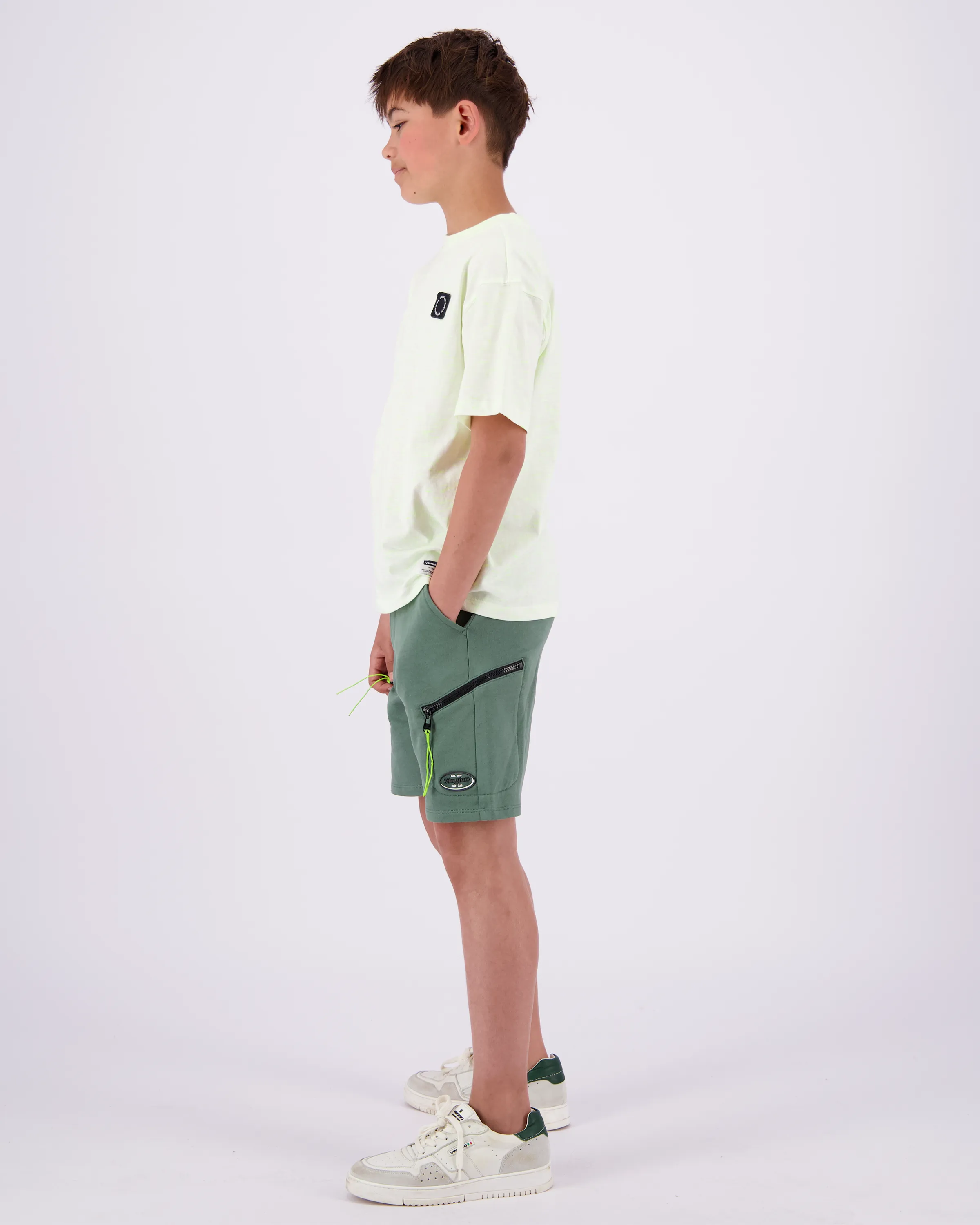 Jungen Kurze Hose Ruch | Grün