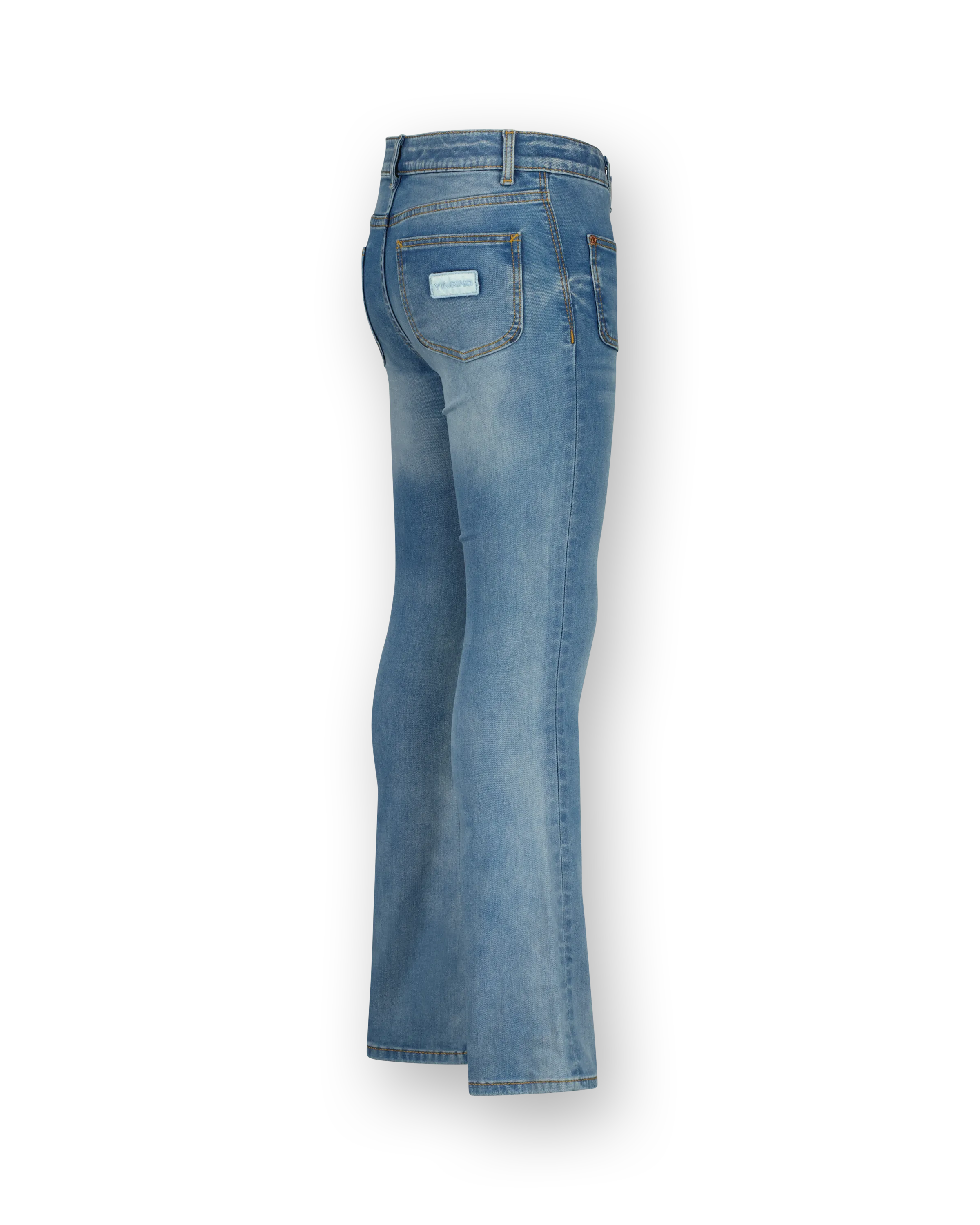 Flare Jeans Britte Patched On Pockets