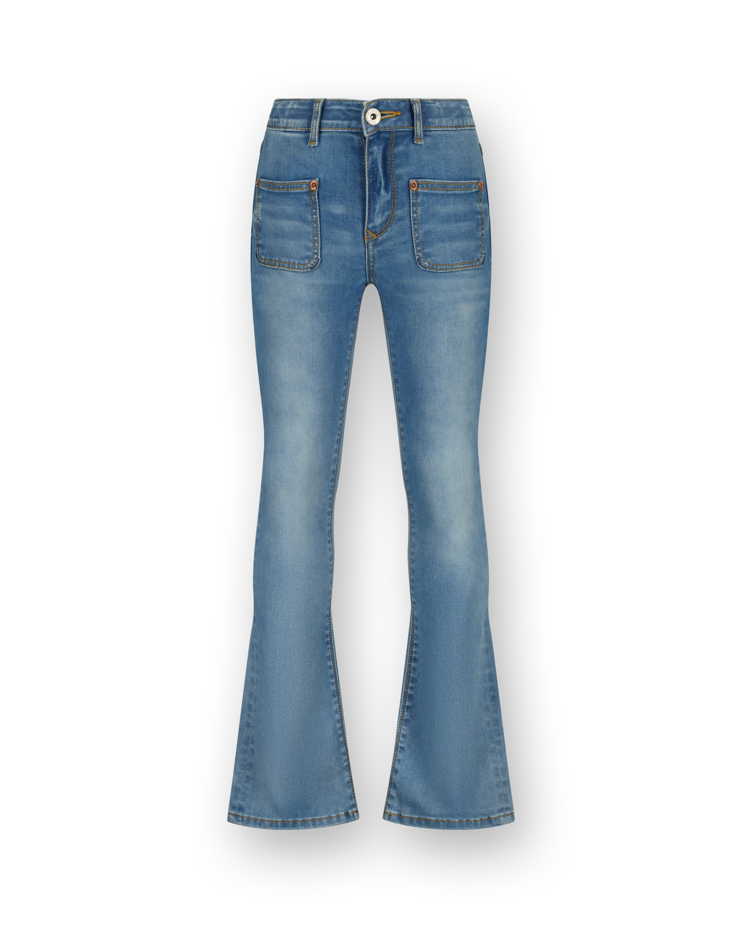 Flare Jeans Britte Patched On Pockets