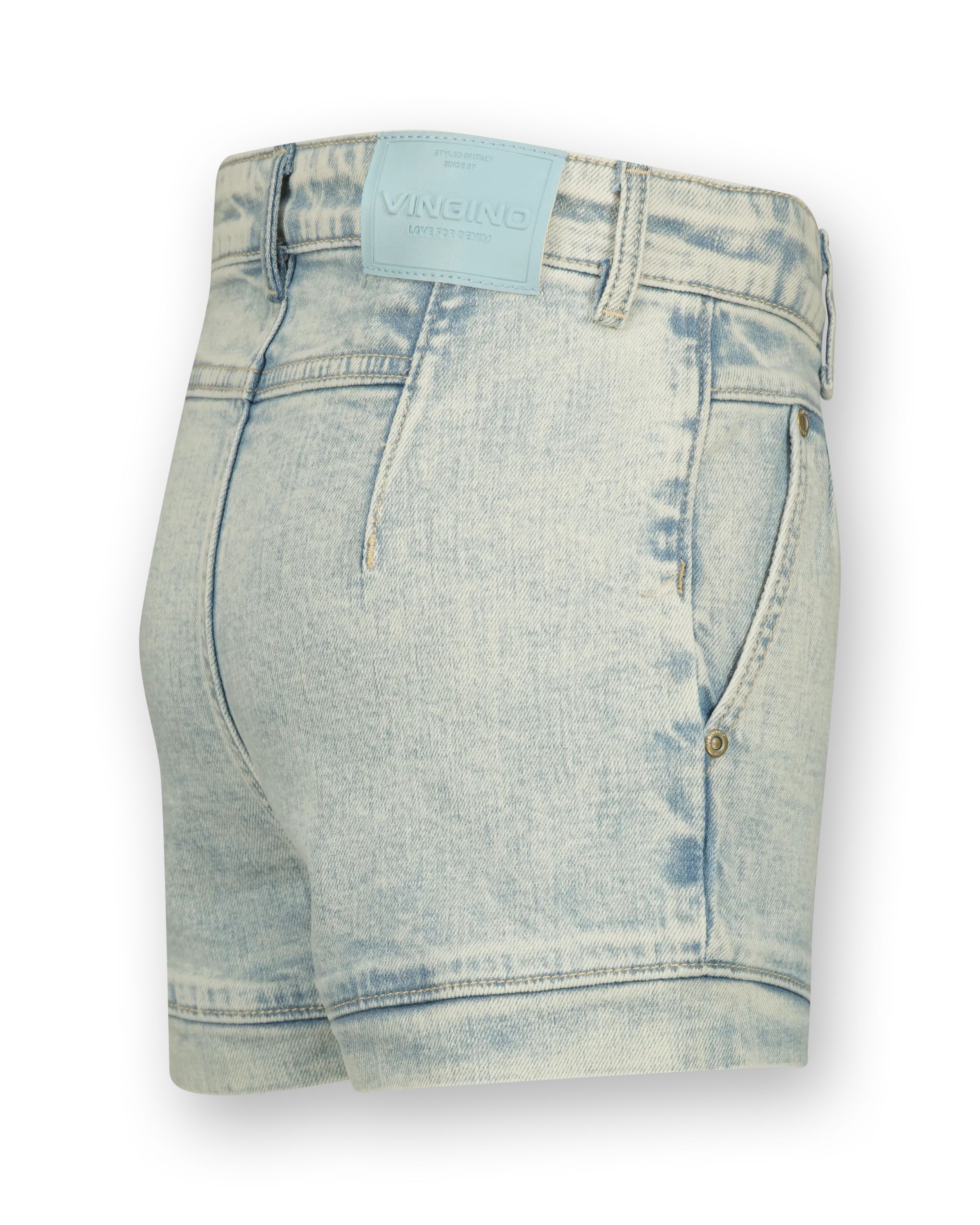 Mädchen Kurze Hose high waist Dana | Blau