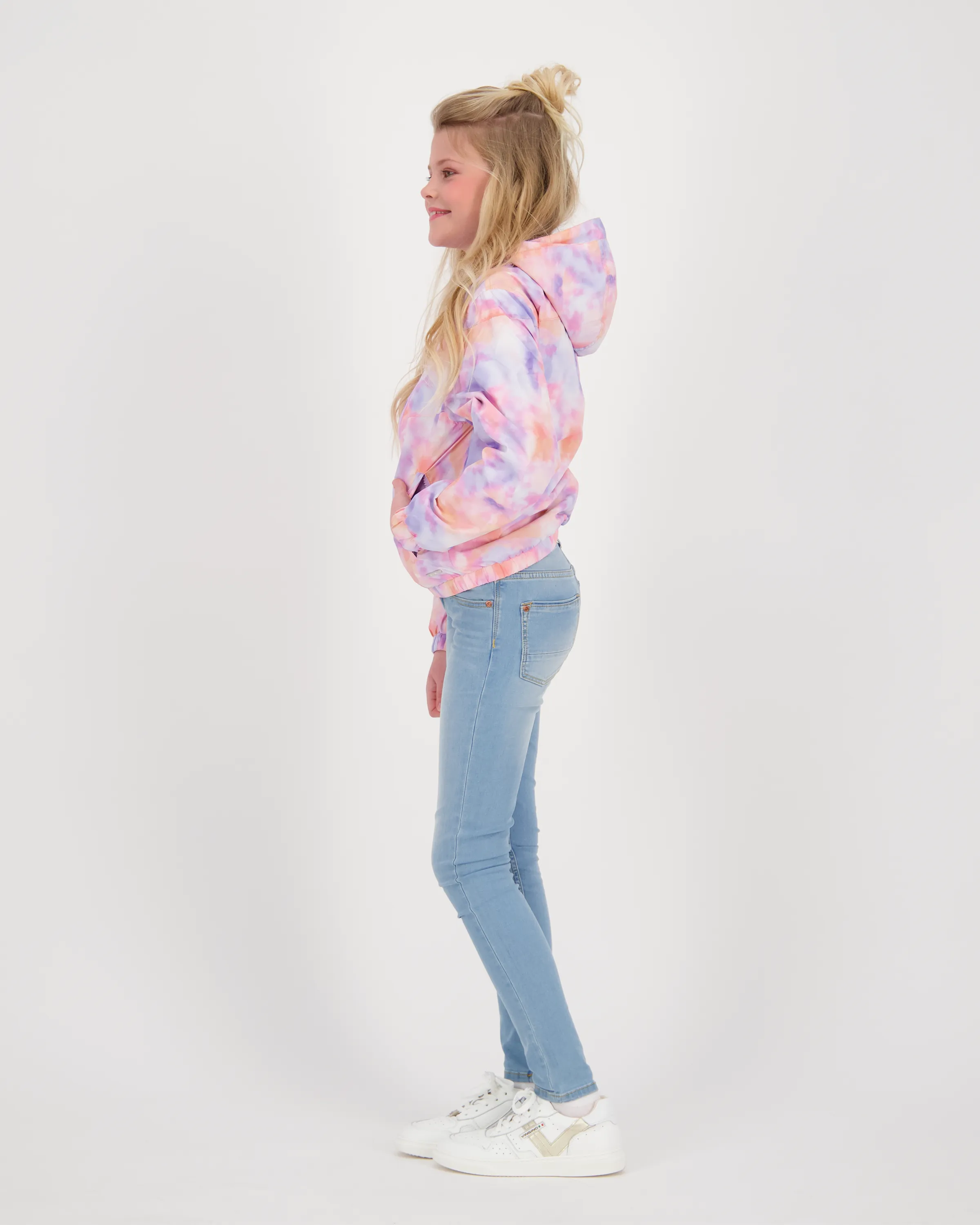 Mädchen Jacke Teddie | Orange