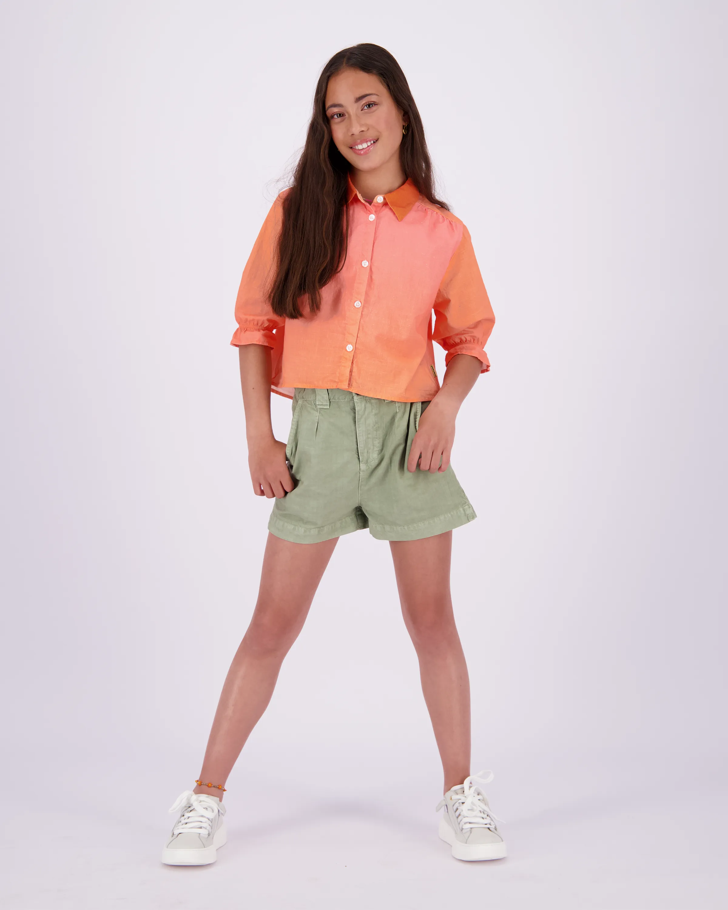 Mädchen Blouse Lizan | Orange