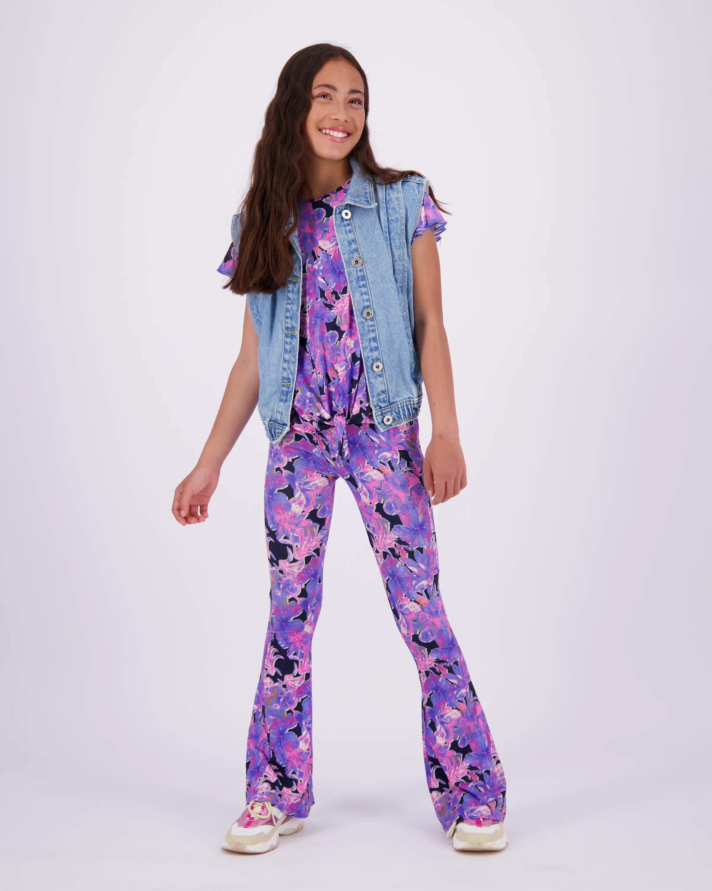 Mädchen T-shirt Henrieka | Blau