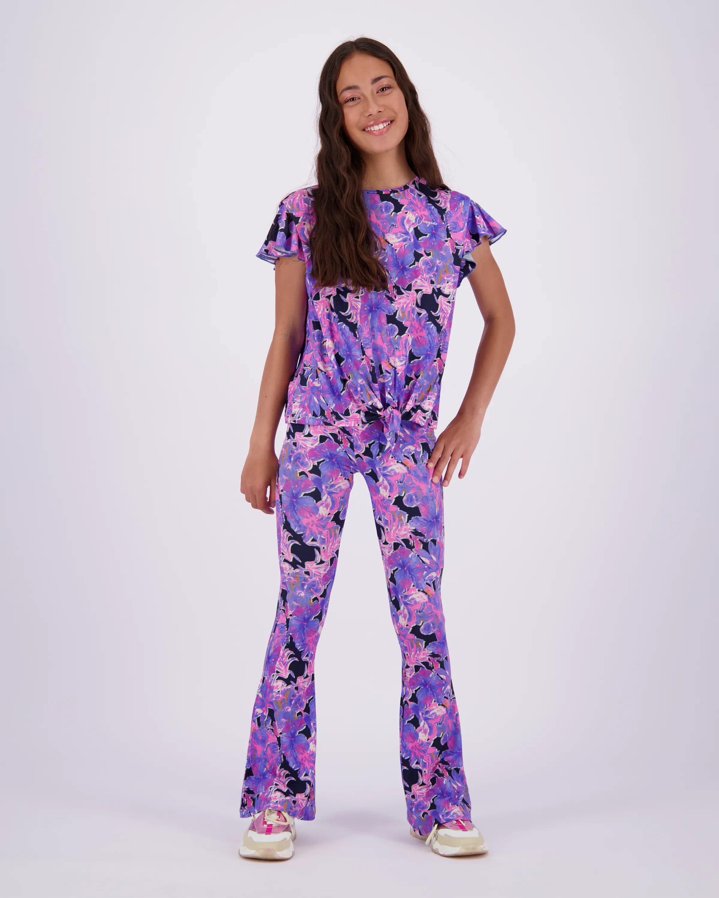 Mädchen T-shirt Henrieka | Blau