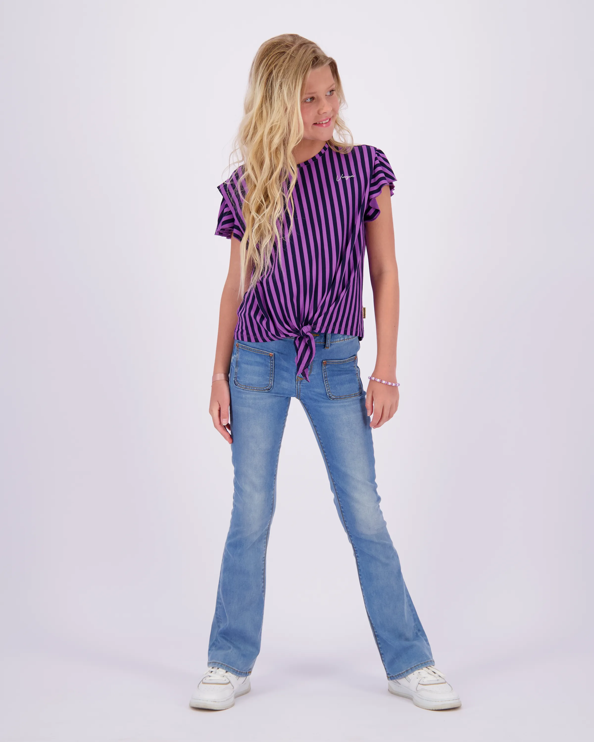 Mädchen T-shirt Henrieka | Lila