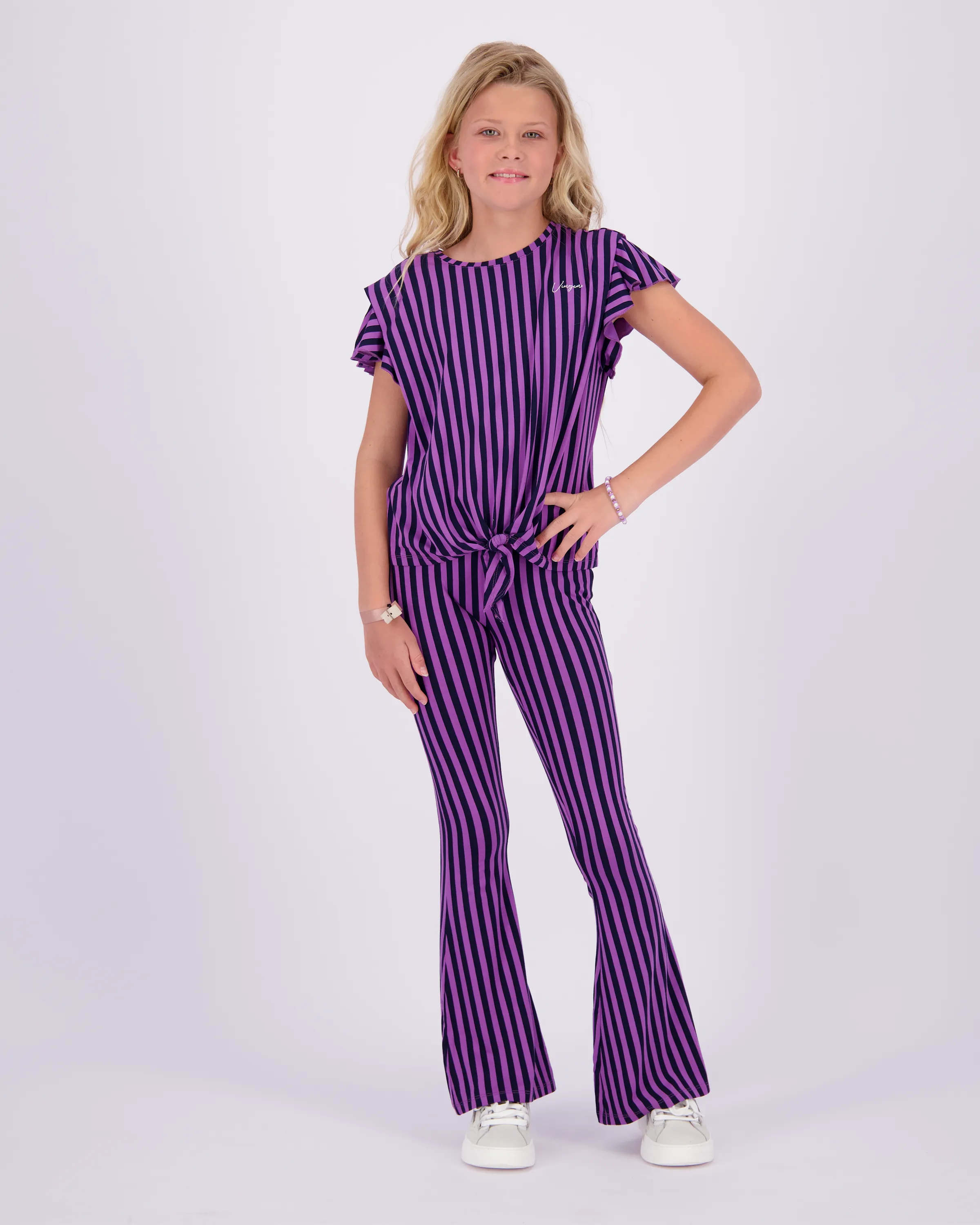 Mädchen T-shirt Henrieka | Lila