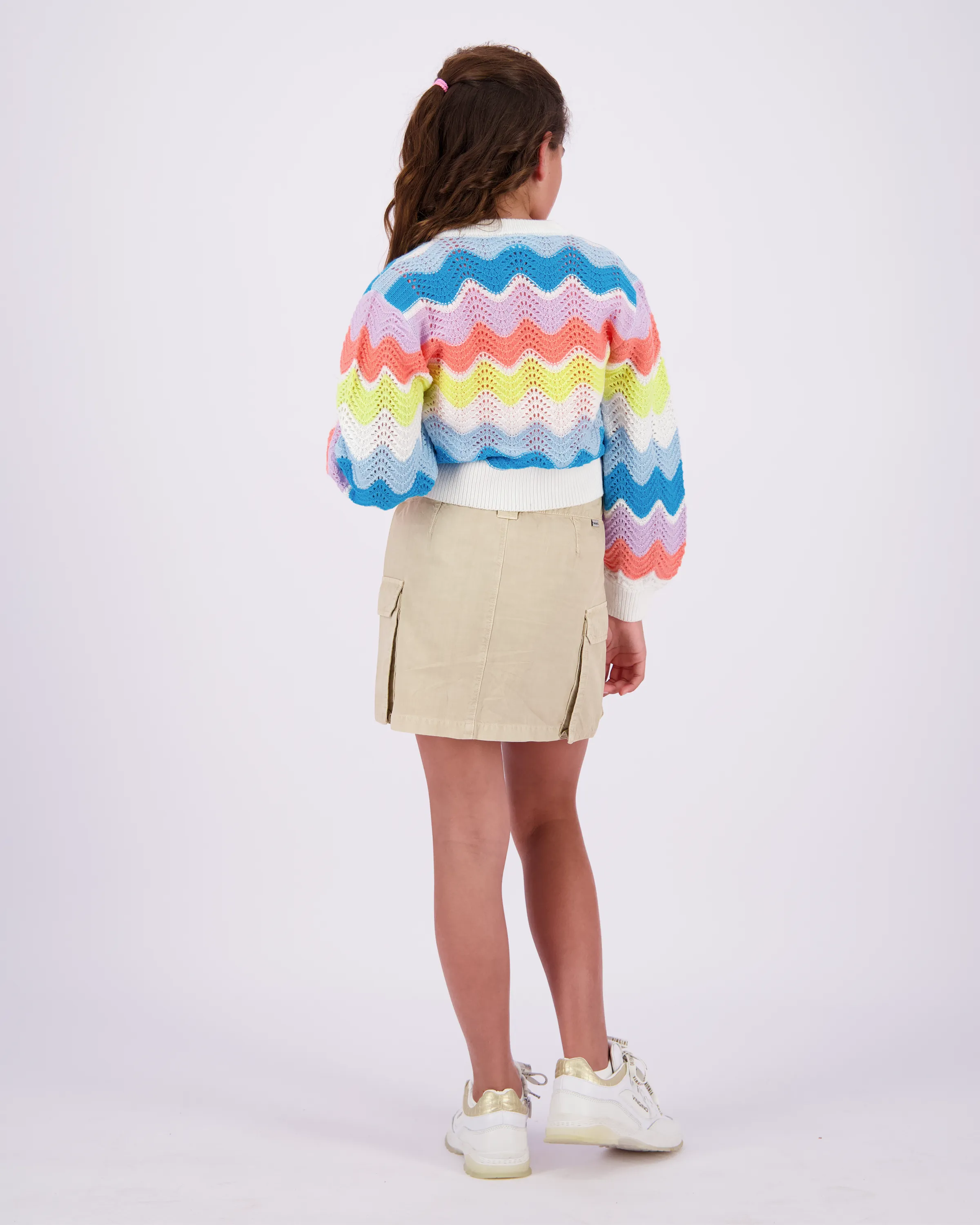 Mädchen Flat knit Myrna | Weiß