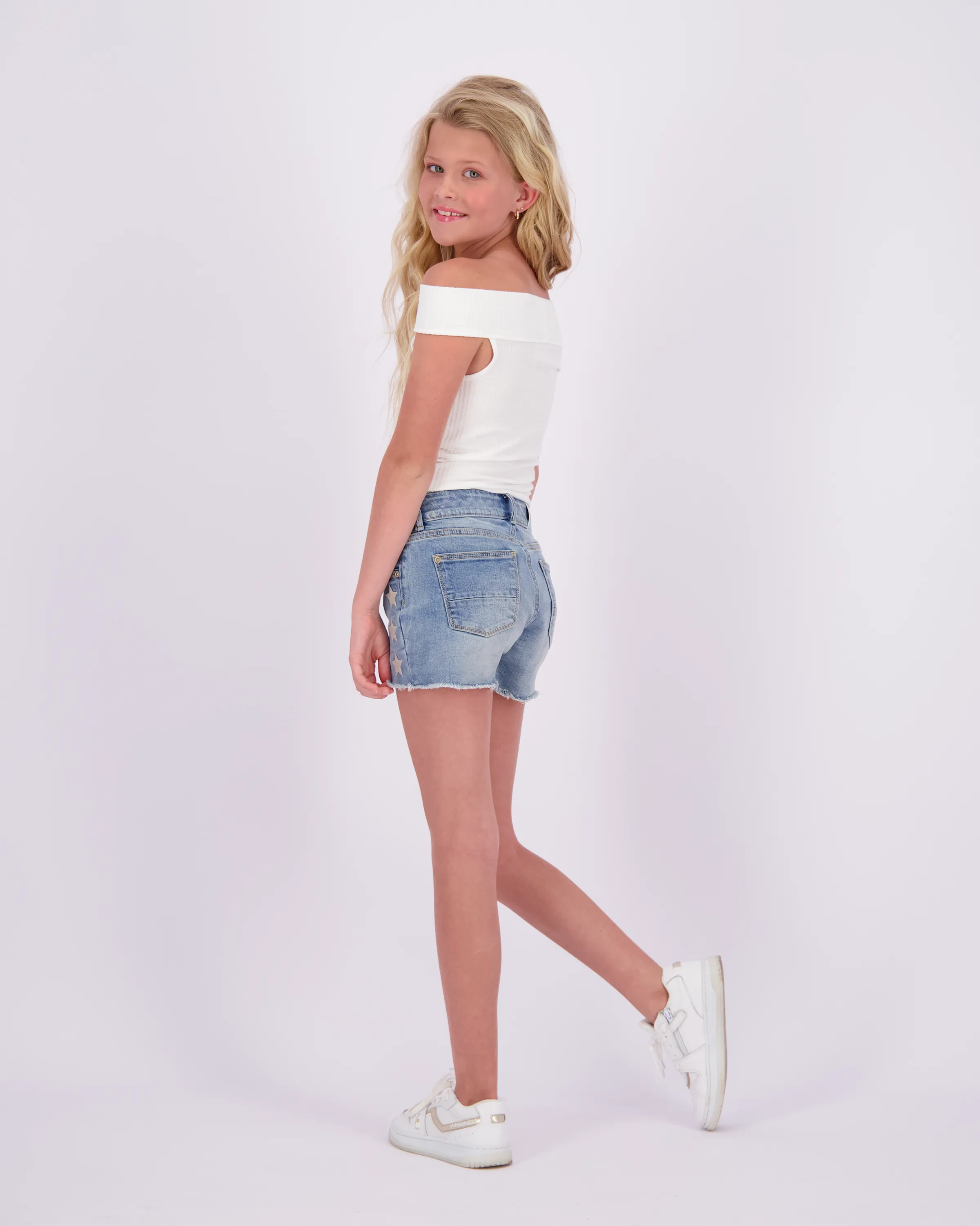 Mädchen Top Ilena | Weiß