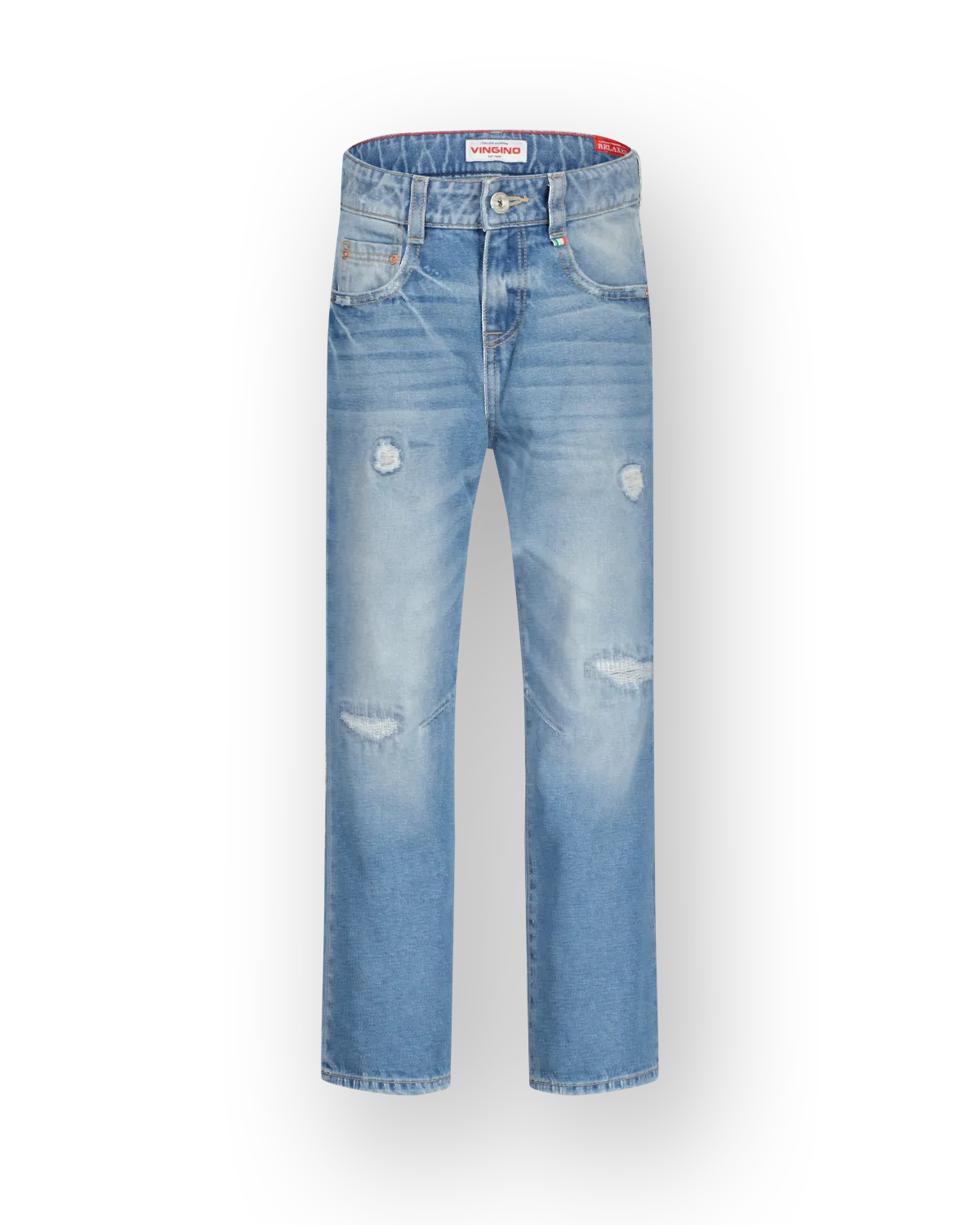Jungen Relaxed Jeans Gino | Blau