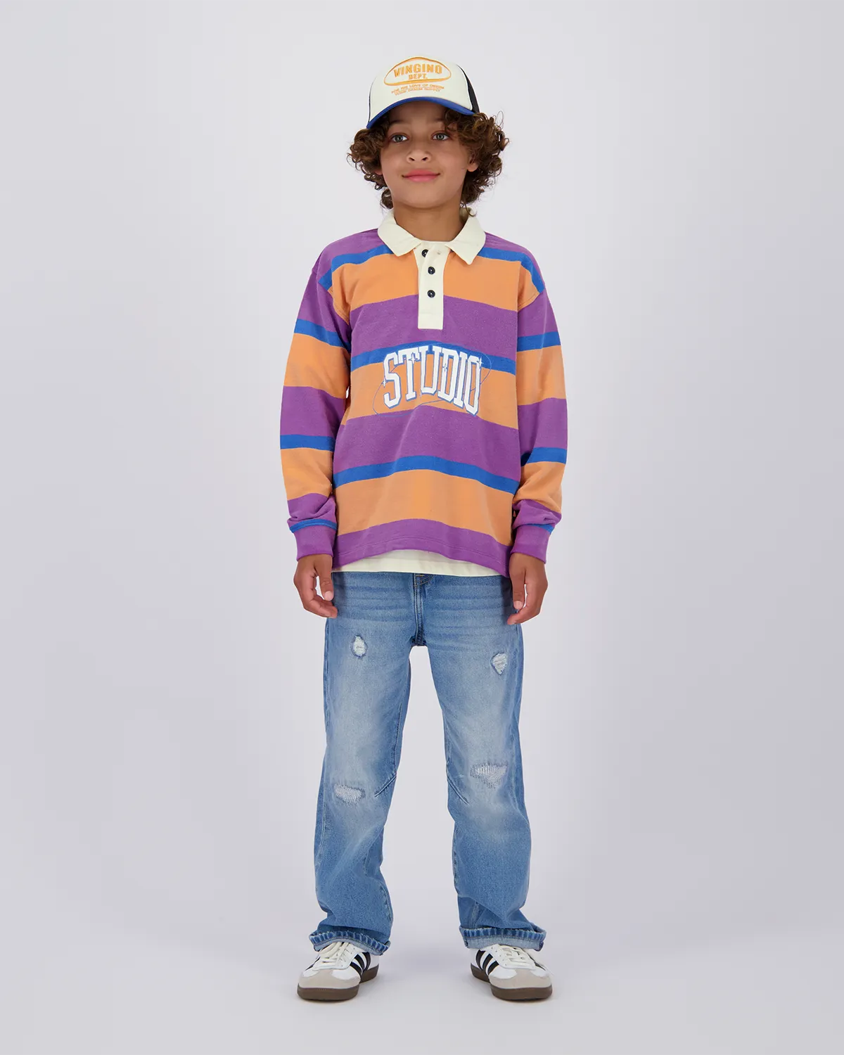 Jungen Relaxed Jeans Gino | Blau