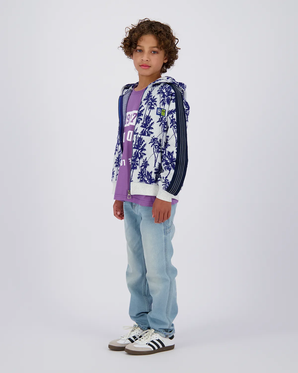 Jungen Bluse Lalm | Blau