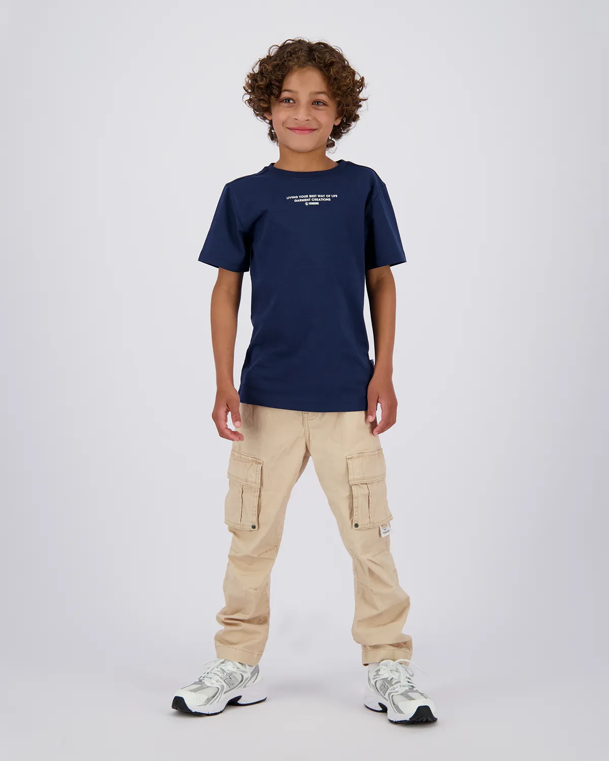 Jungen T-shirt Hady | Blau