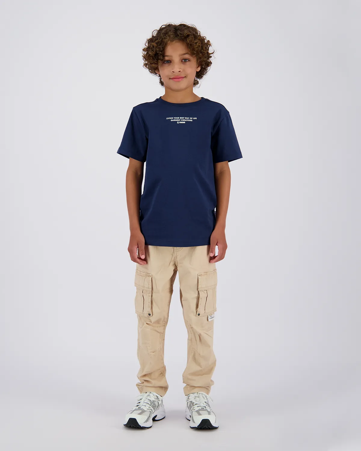 Jungen T-shirt Hady | Blau