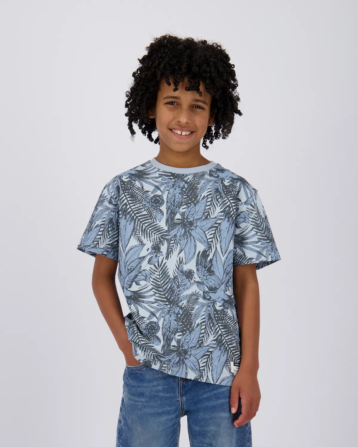 Jungen T-shirt Hucan | Blau