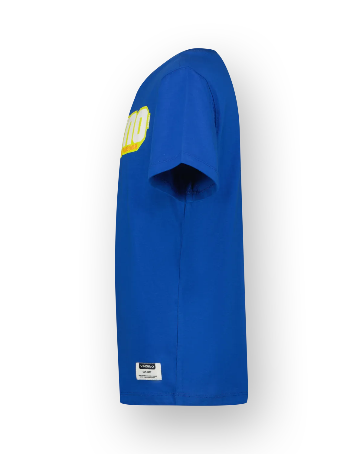 Jungen T-shirt Basic-logo | Blau