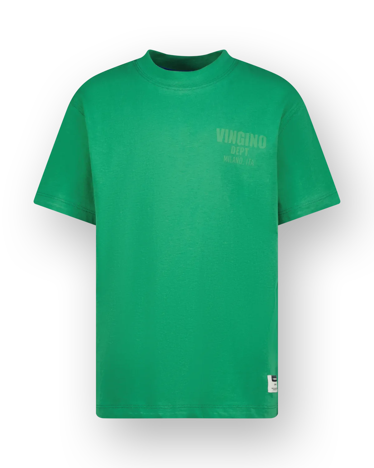 Jungen T-shirt Basic-oversized | Grün