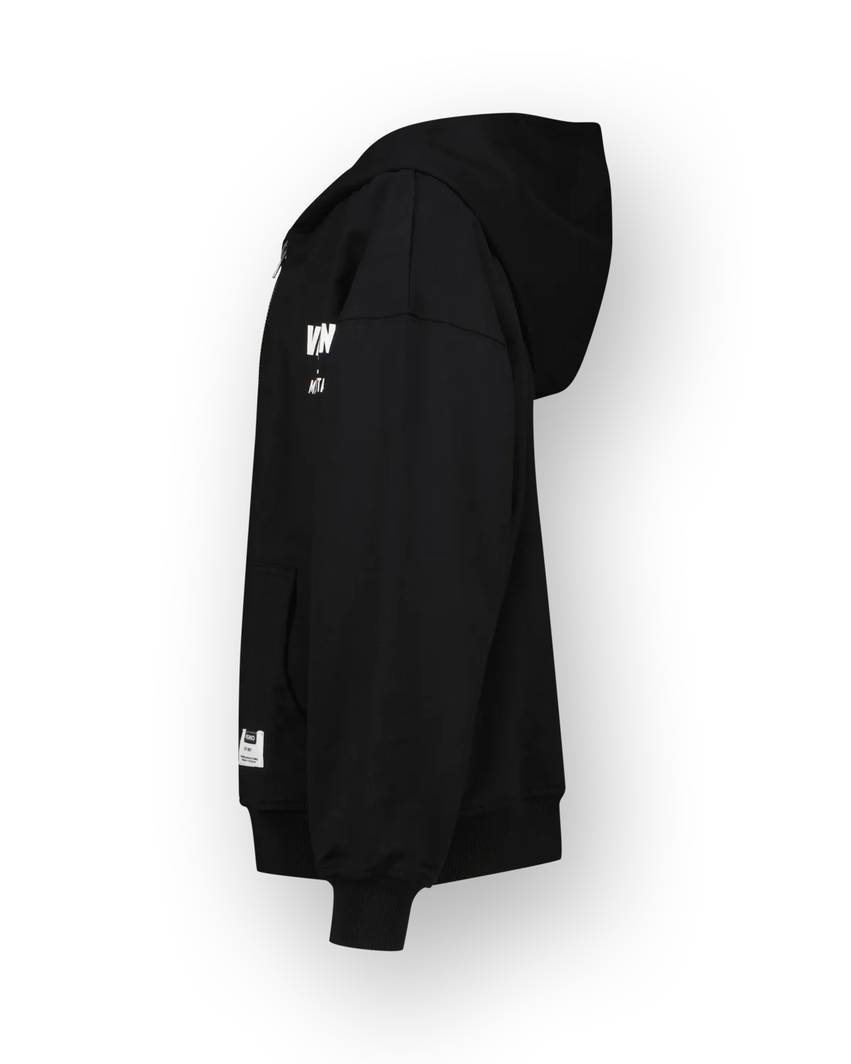 Jungen Sweatjacke Basic-vest | Schwarz