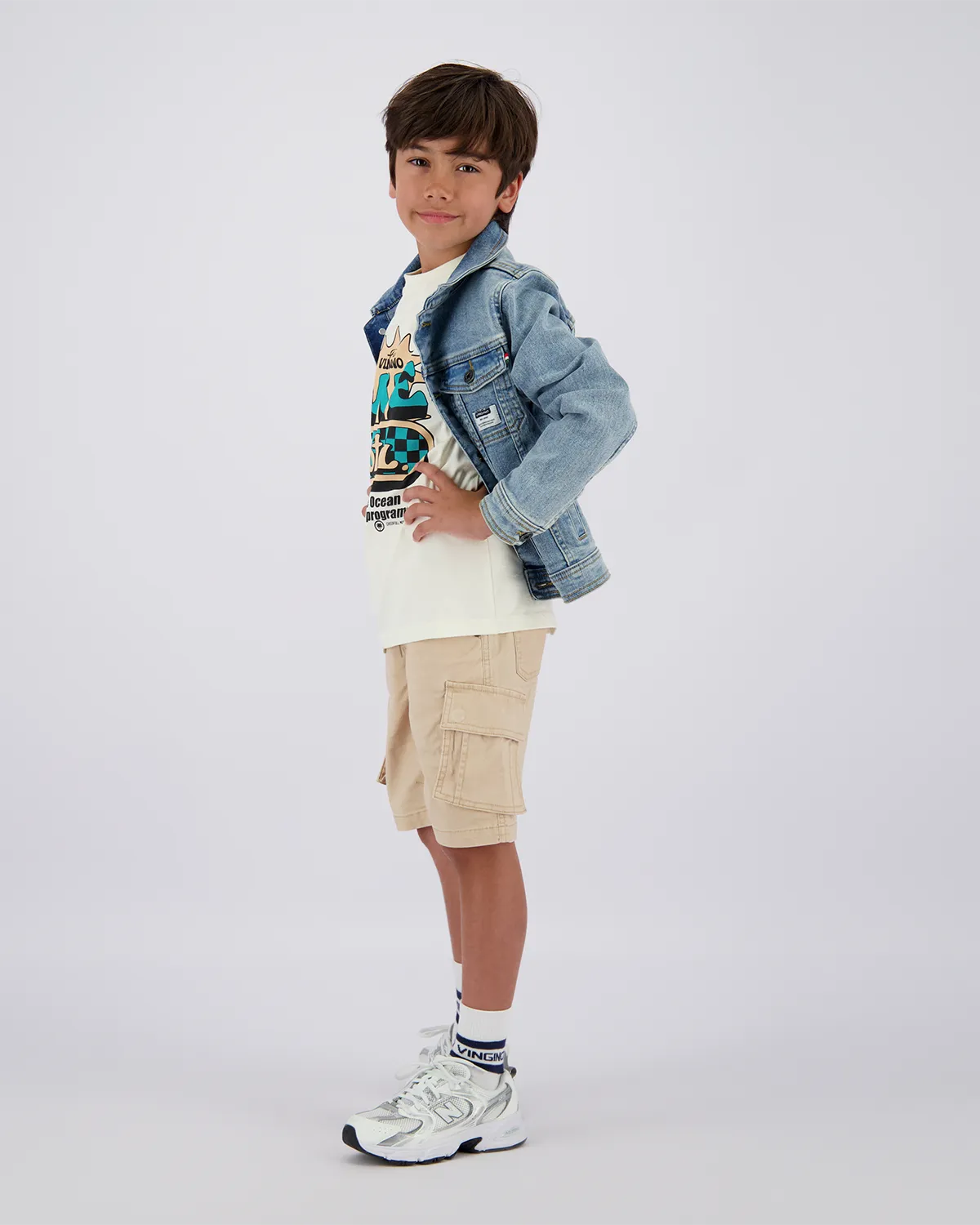 Jungen Shorts Cliff | Schwarz