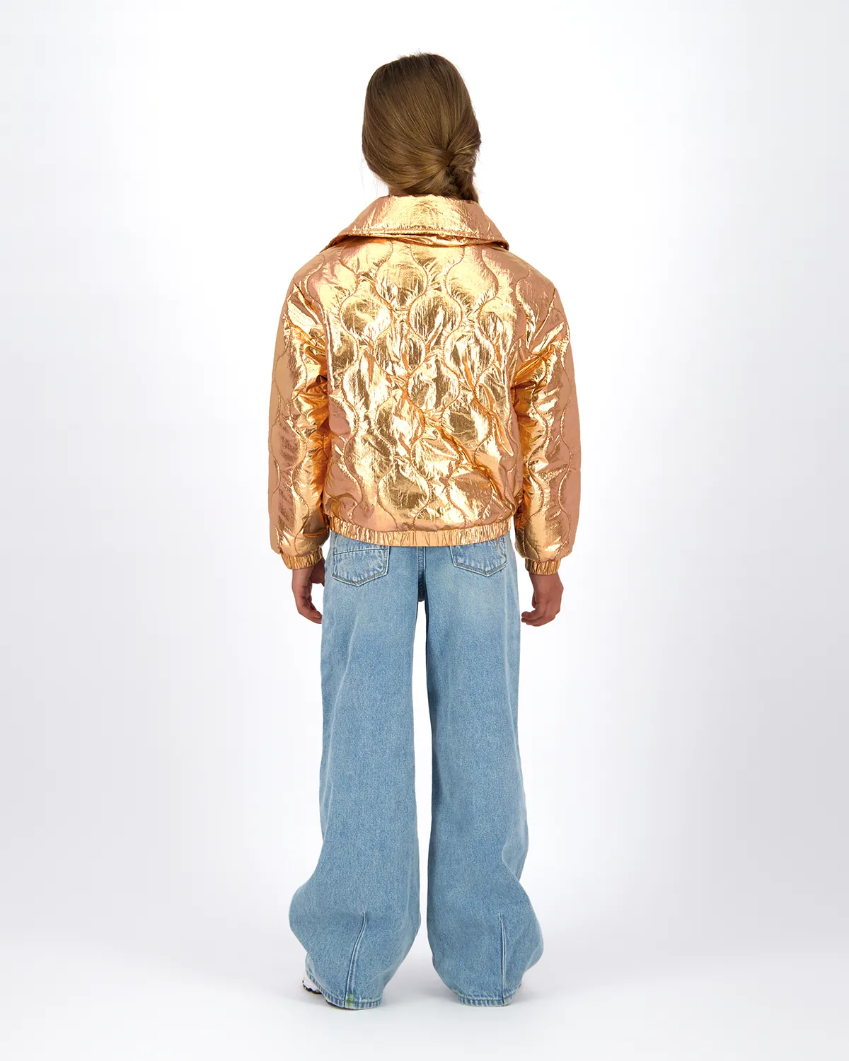 Mädchen Jacke Tanne | Gold