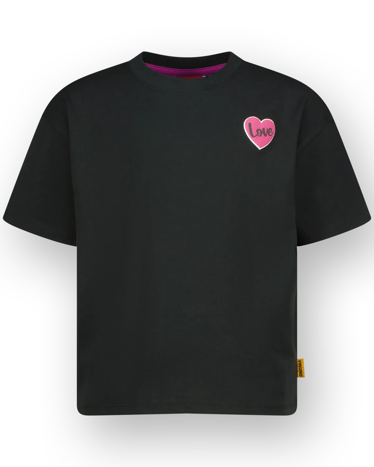 Mädchen T-shirt Hanrieke | Schwarz