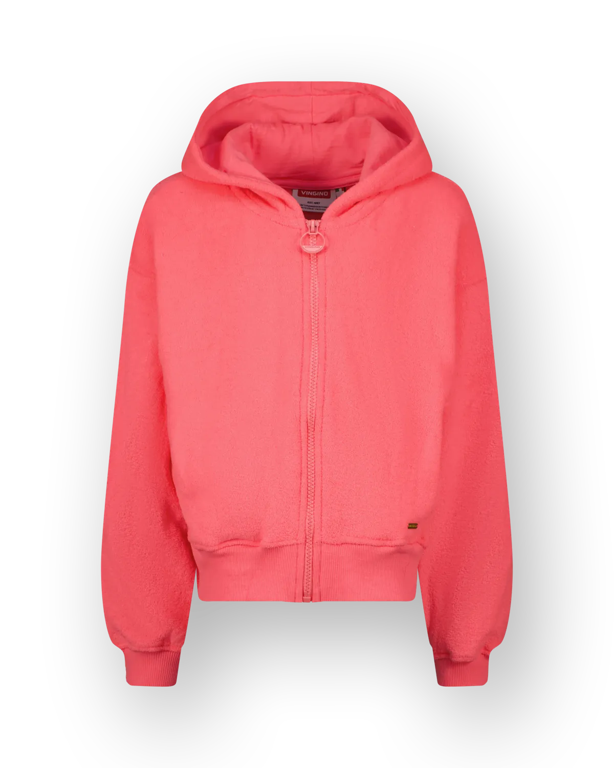 Kapuzenpullover Basic-Ziphoody Terry
