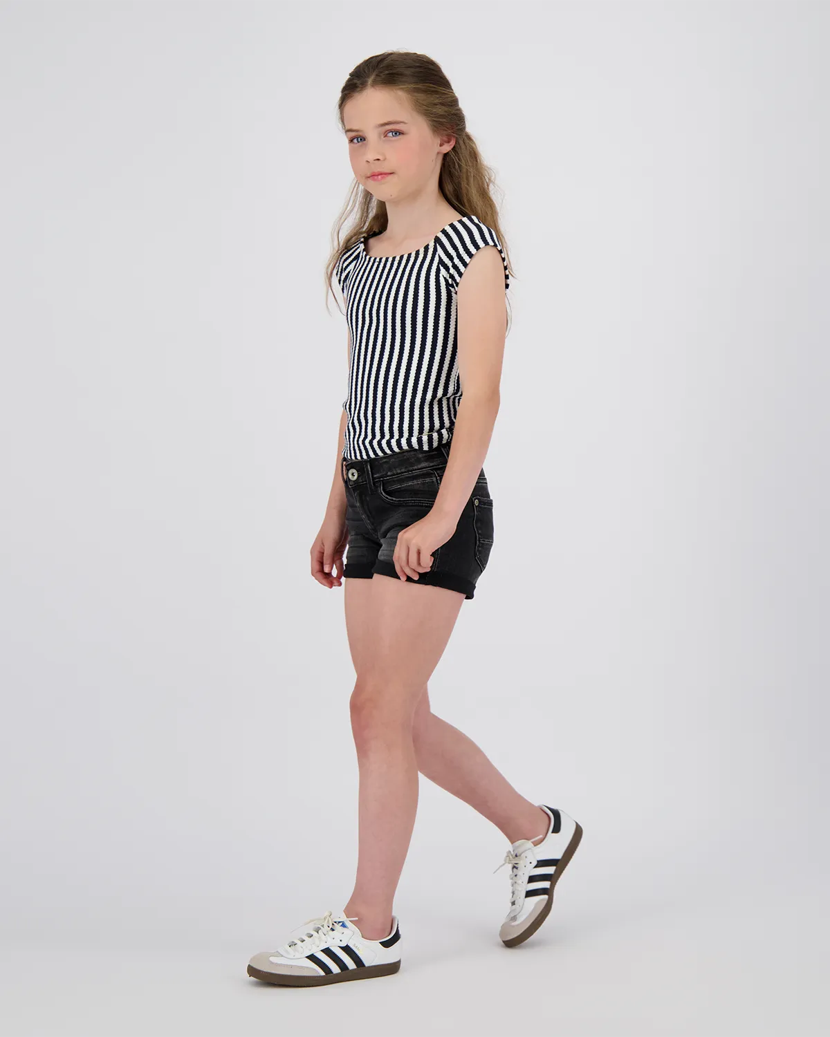 Mädchen Top Hariana | Schwarz