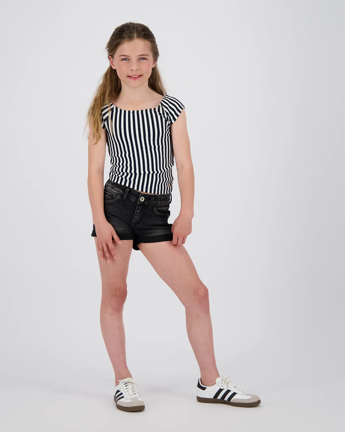 Mädchen Top Hariana | Schwarz