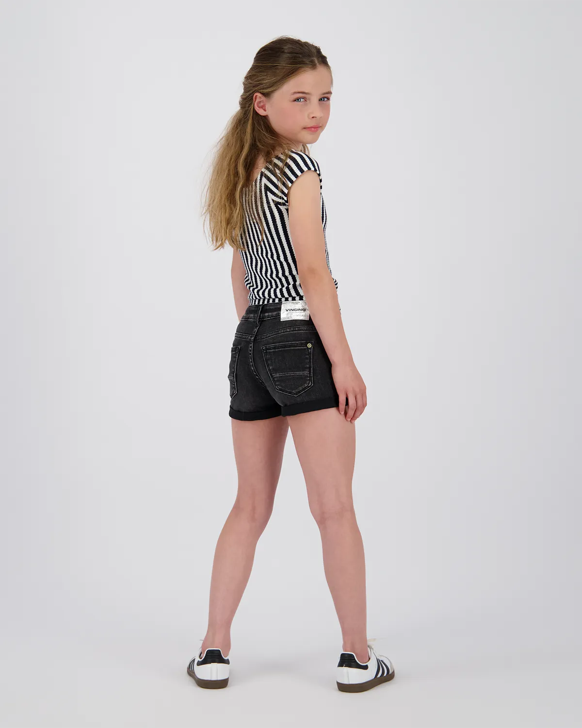 Mädchen Top Hariana | Schwarz