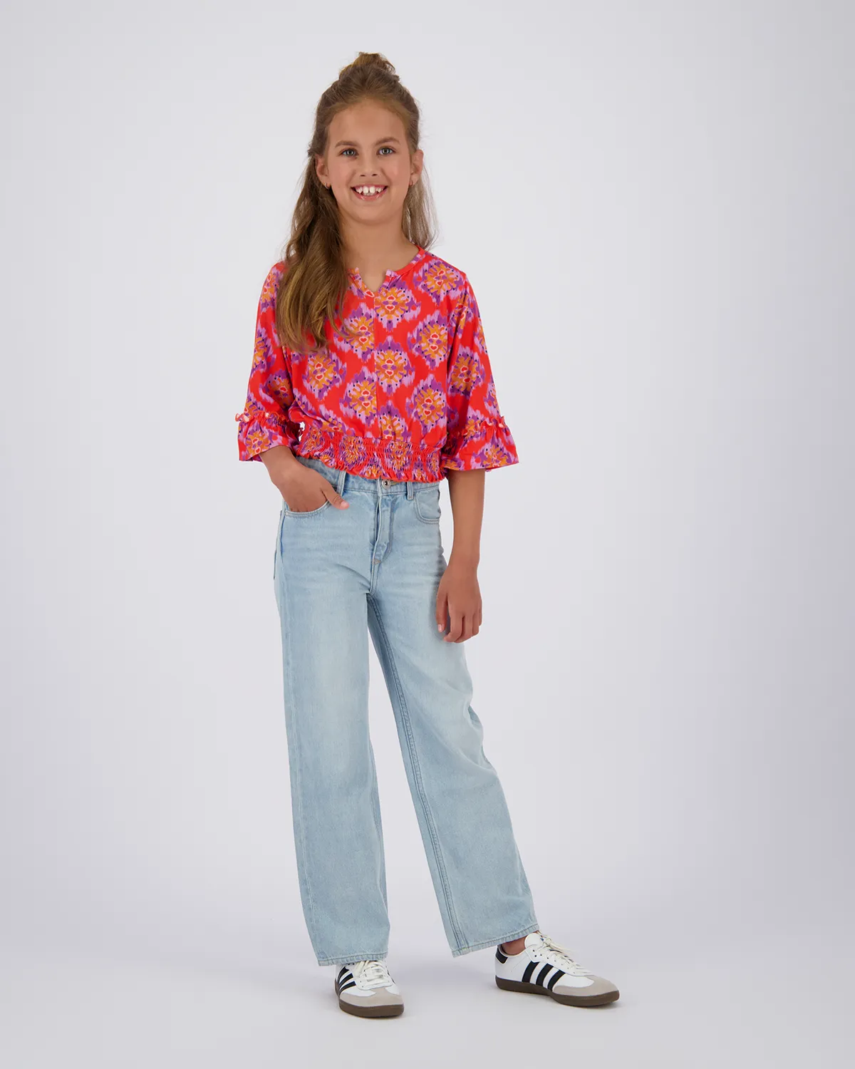 Mädchen Top Heidi | Rot