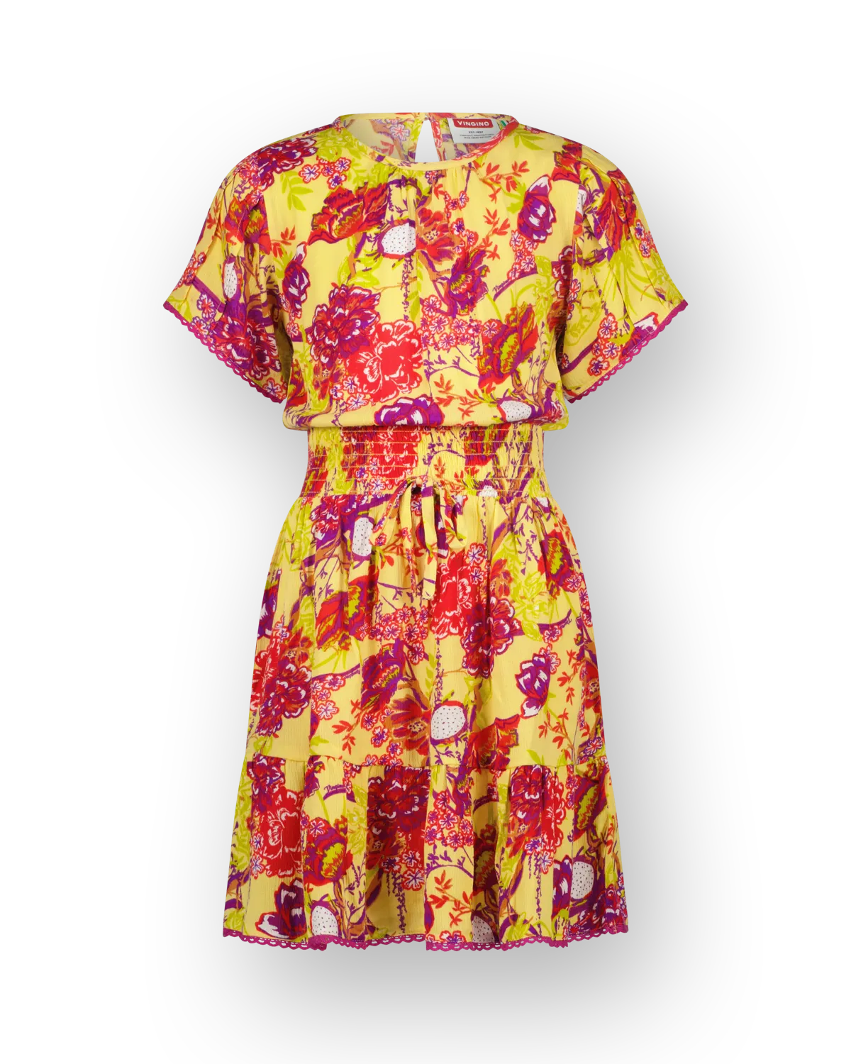 Mädchen Kleid Pauly | Gelb