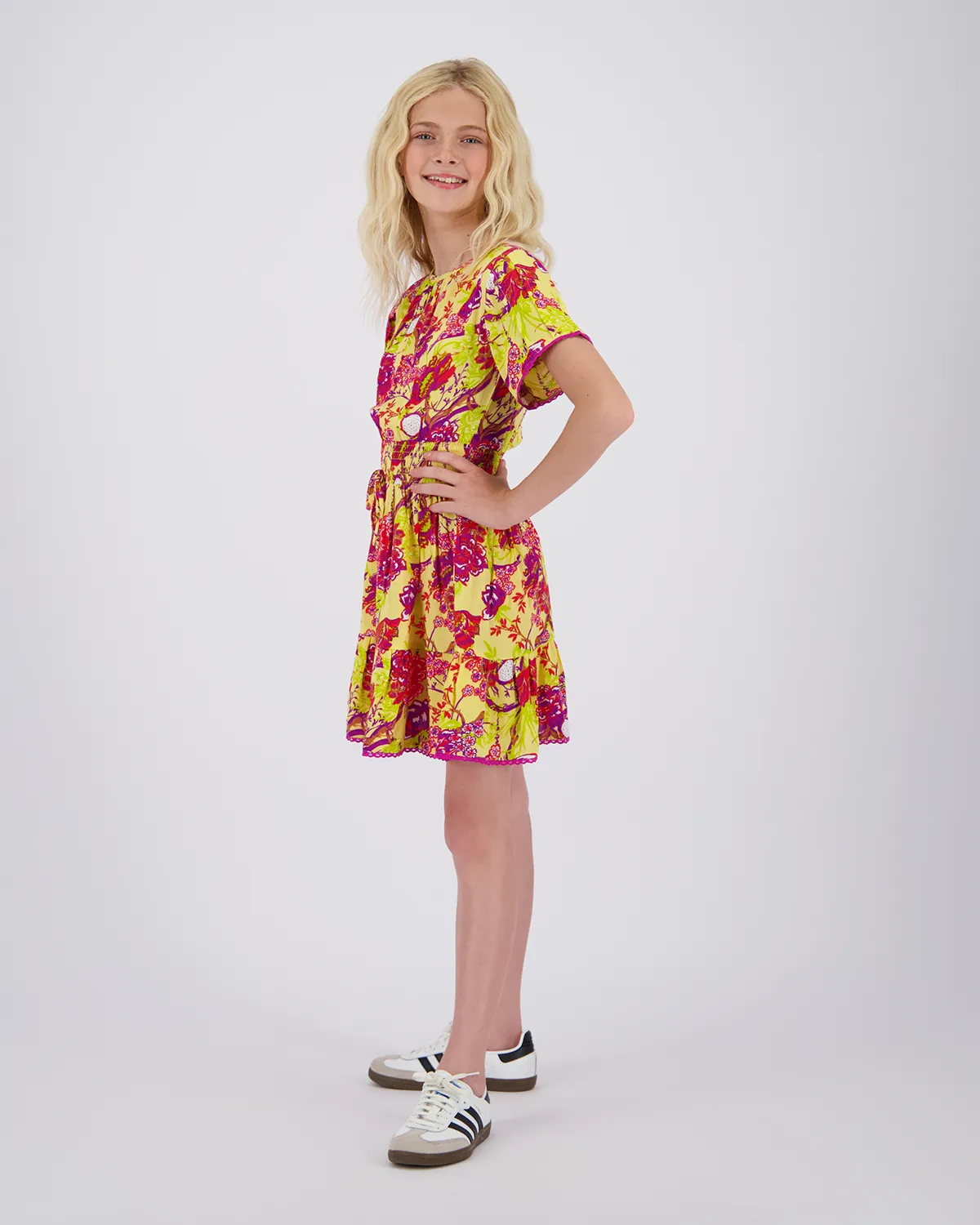 Mädchen Kleid Pauly | Gelb
